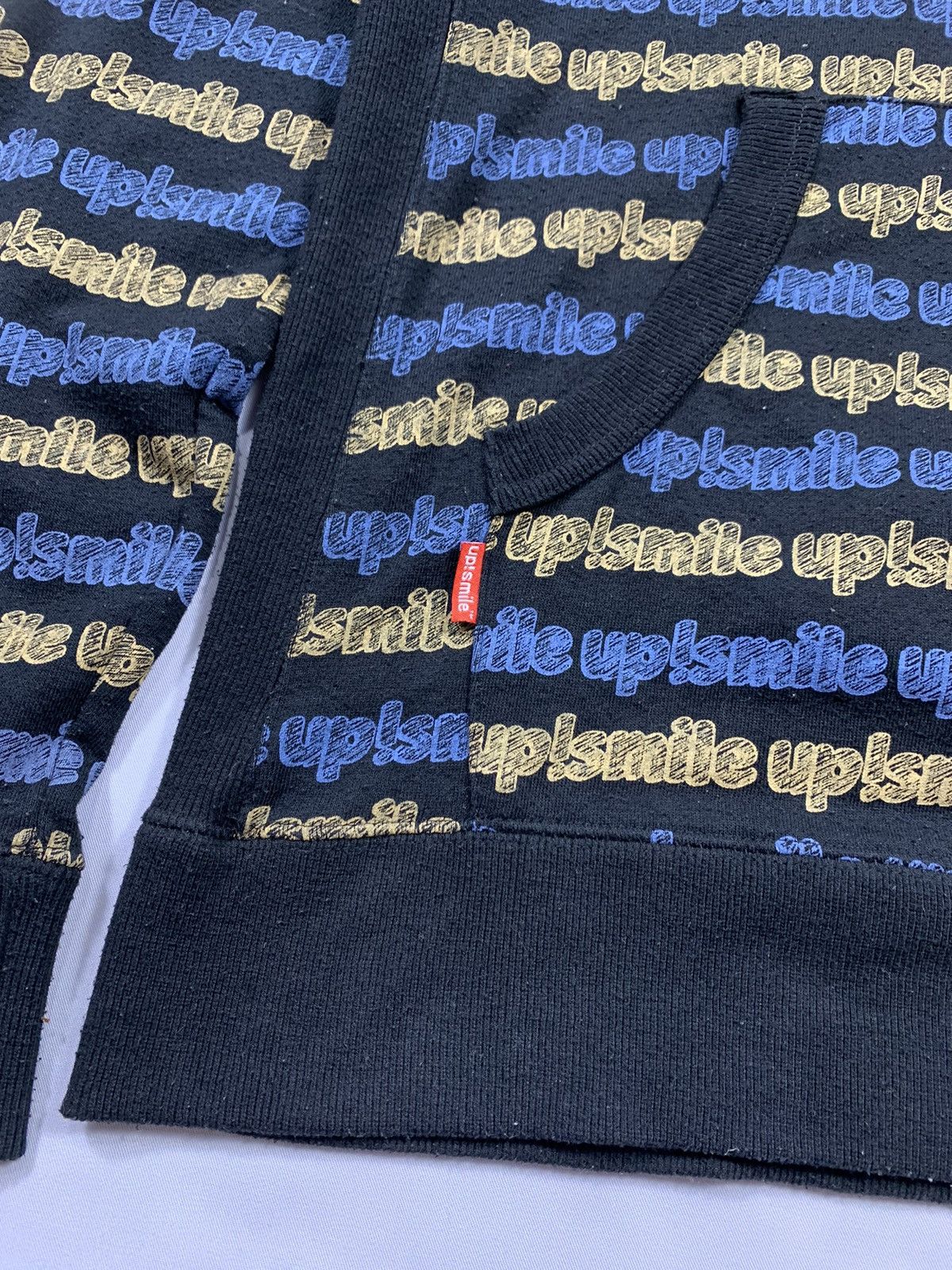 If Six Was Nine × Japanese Brand × Le Grande Bleu (L.G.B.) UPSMILE FULL PRINT JAPAN FAUX FUR HOODIE IFSIXWAS NINE STYLE Size US M / EU 48-50 / 2 - 3 Thumbnail