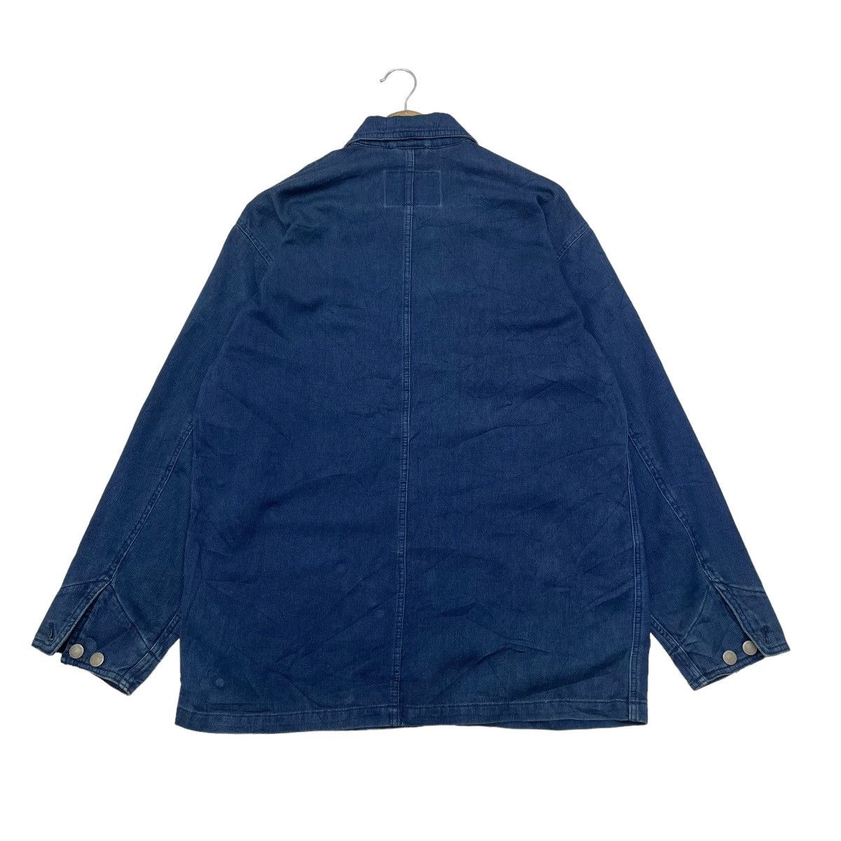 Band Tees Indigo Denim Jacket Elvis Presley Workwear Chore Jacket Size US M / EU 48-50 / 2 - 2 Thumbnail