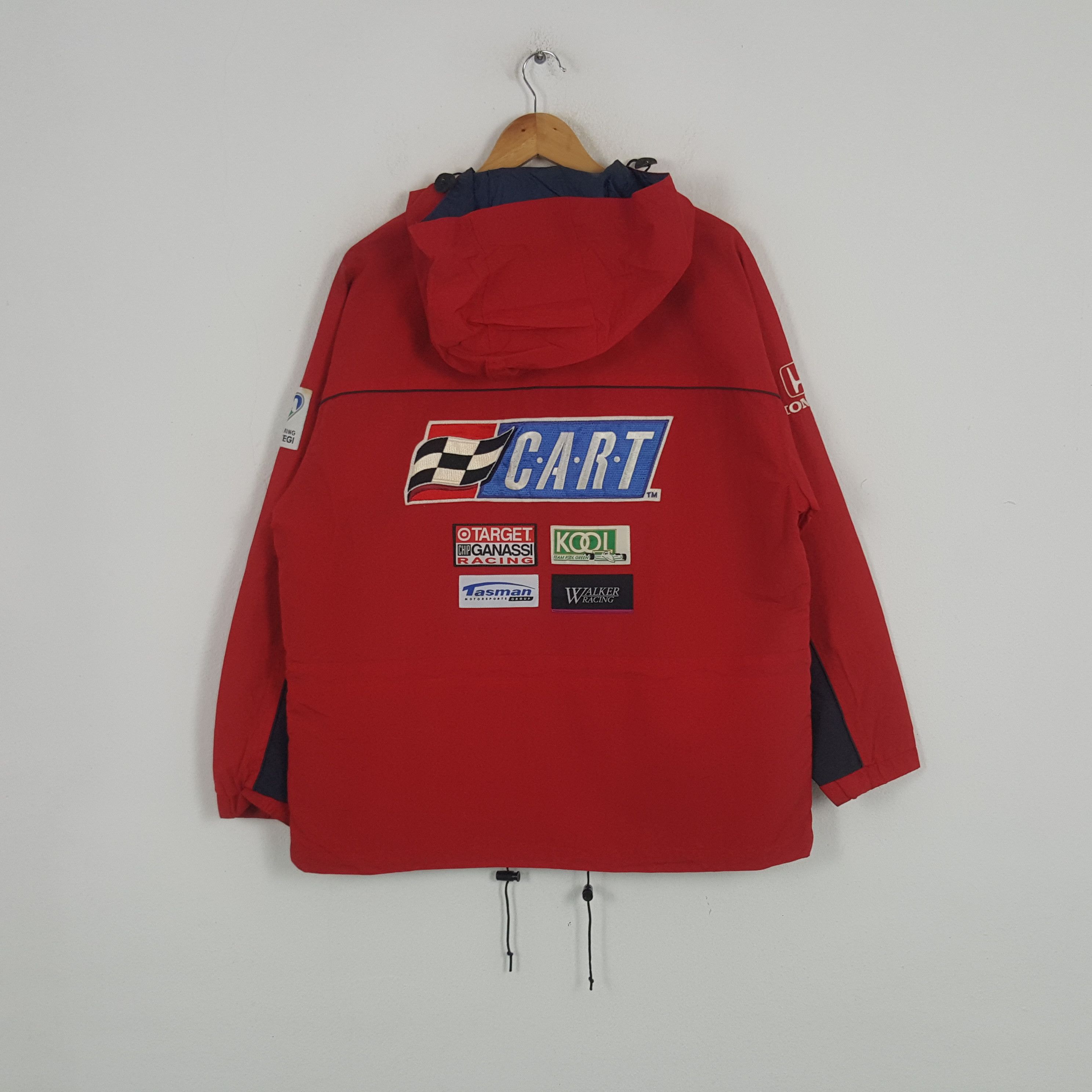 Honda × Japanese Brand × Vintage Vintage Honda Cart Japanese Formula One Racing Jacket Size US L / EU 52-54 / 3 - 1 Thumbnail