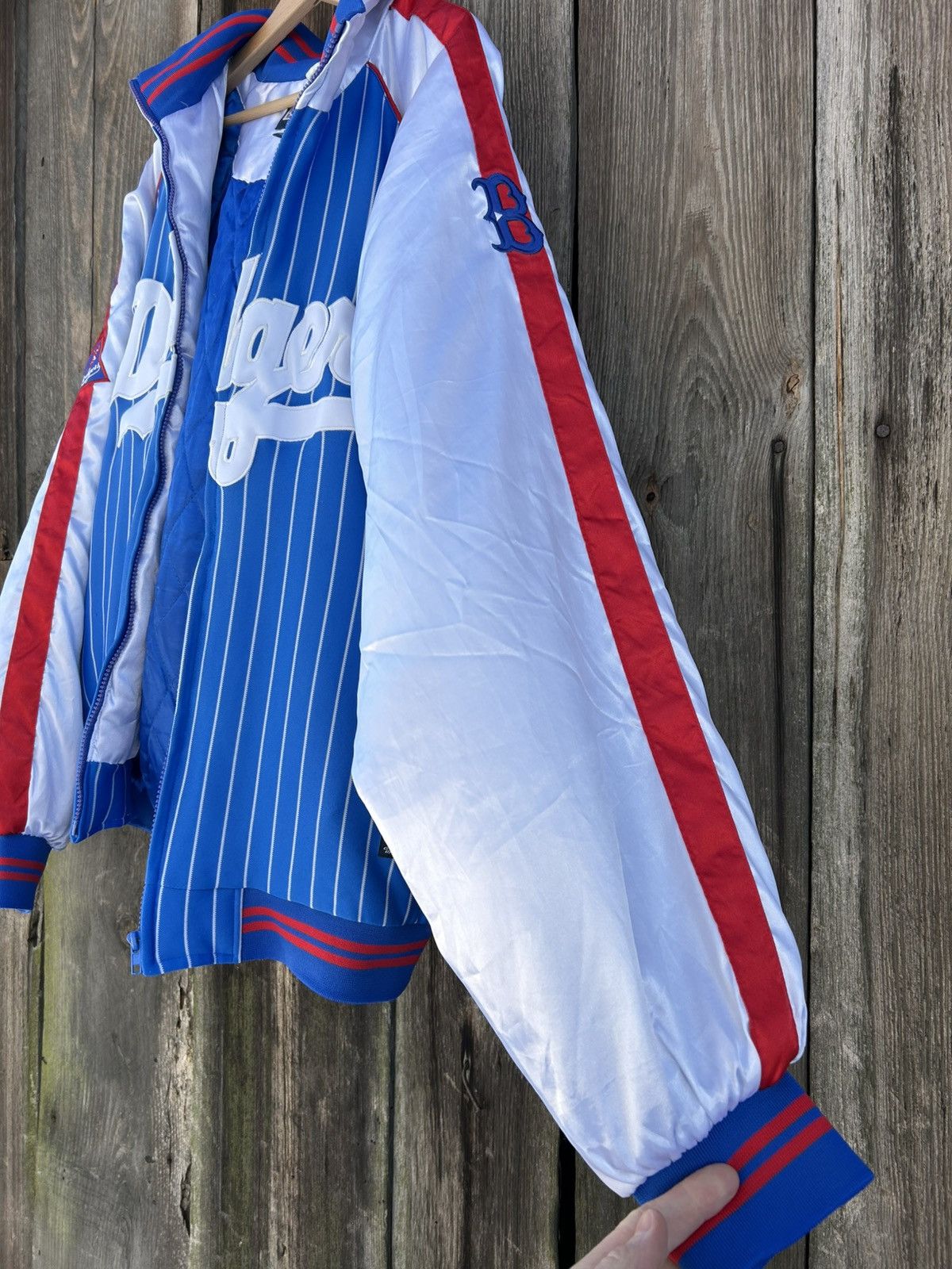 MLB Los Angeles Dodgers LA Bomber Jacket Cooperstown G-III Banks Size US XL / EU 56 / 4 - 7 Thumbnail