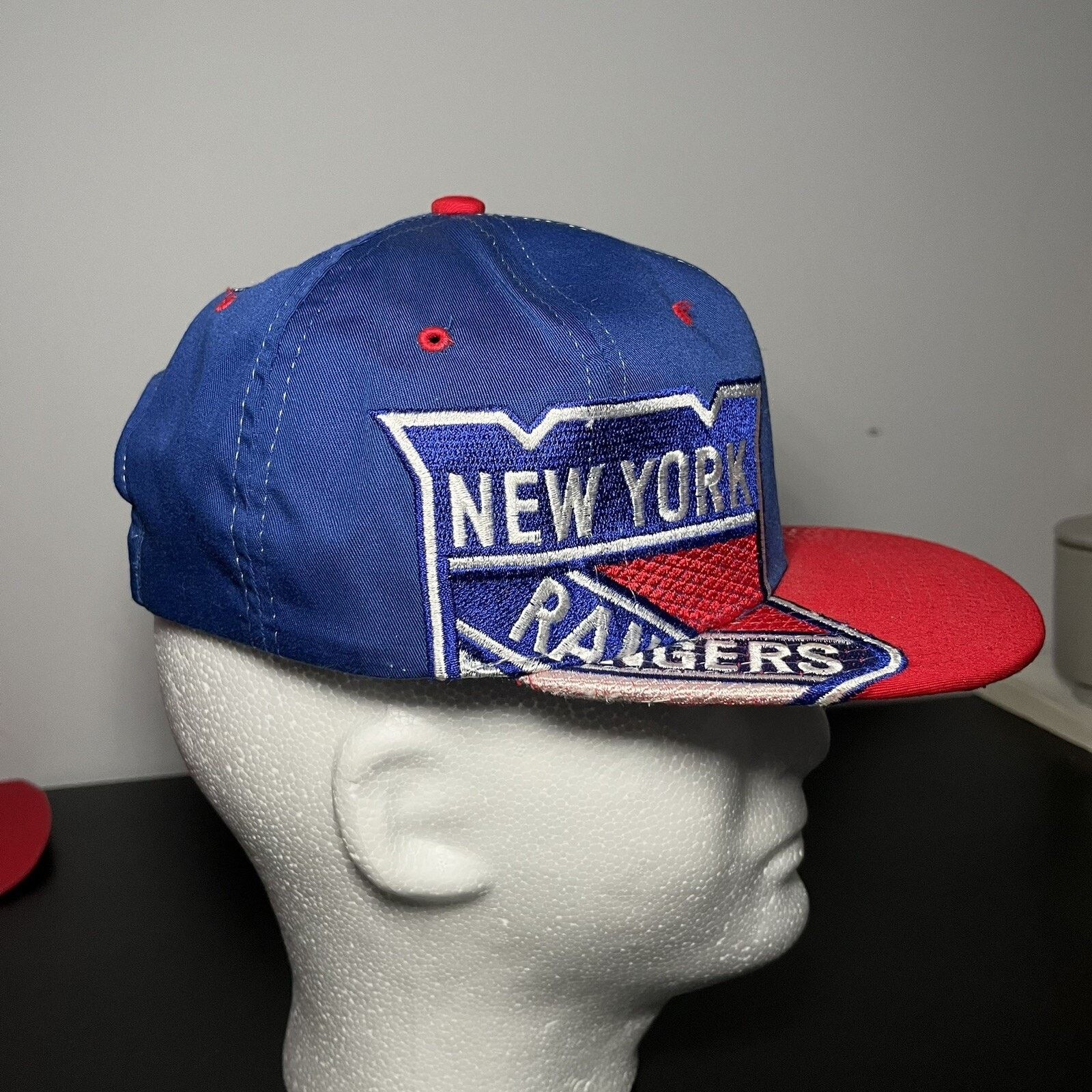 Starter Vintage New York Rangers Snap Back Mens Hat NHL Size ONE SIZE - 2 Thumbnail