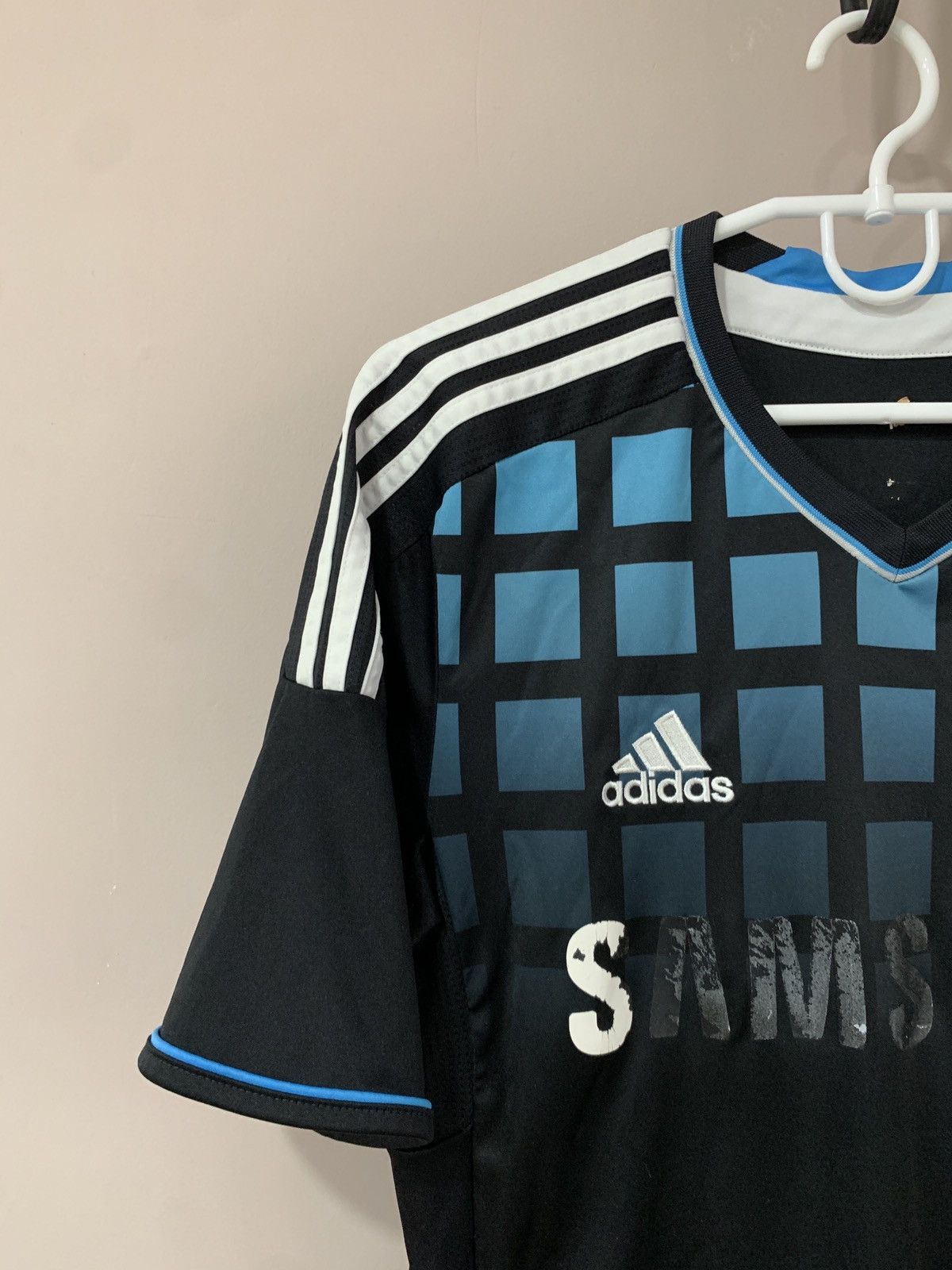 Adidas Chelsea London Away Football Shirt Adidas Soccer LUKAKU #18 Size US S / EU 44-46 / 1 - 3 Thumbnail