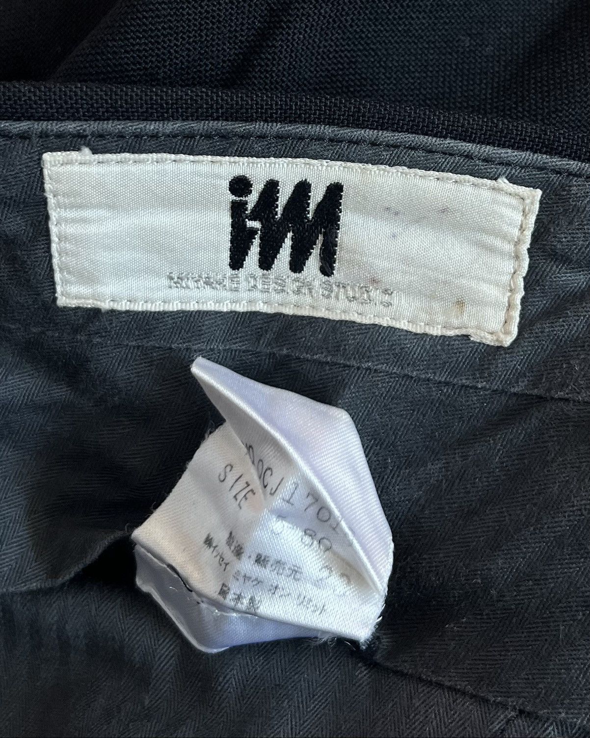 Issey Miyake Vintage issey miyake pleated black wool trousers Size US 32 / EU 48 - 3 Thumbnail