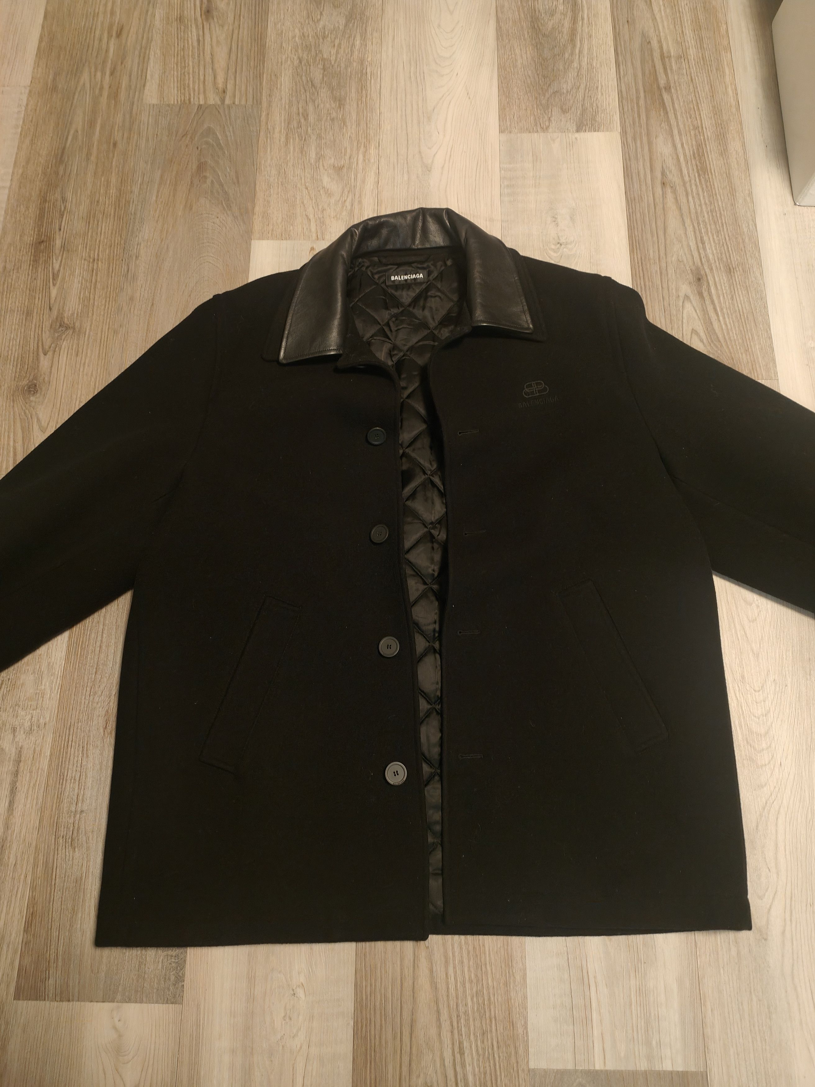 Balenciaga Balenciaga double collar cashmere coat Size US S / EU 44-46 / 1 - 10 Thumbnail
