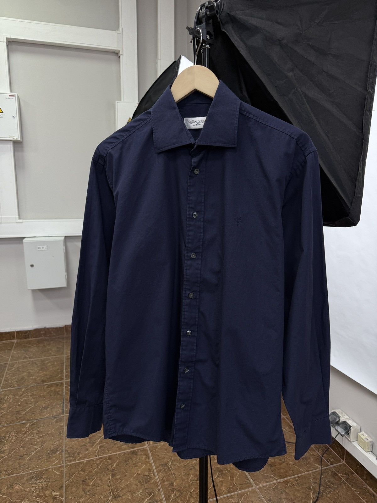 Yves Saint Laurent 🇫🇷 Vintage 90s Yves Saint Laurent YSL Shirt Rare Retro Y2K Size US L / EU 52-54 / 3 - 1 Thumbnail