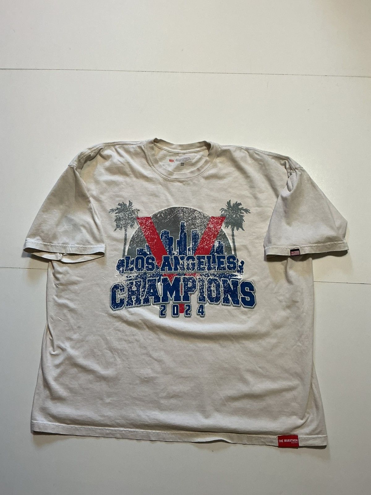Other TMC The Marathon Los Angeles Dodgers Victory Hussle T-Shirt Size US XXL / EU 58 / 5 - 2 Thumbnail