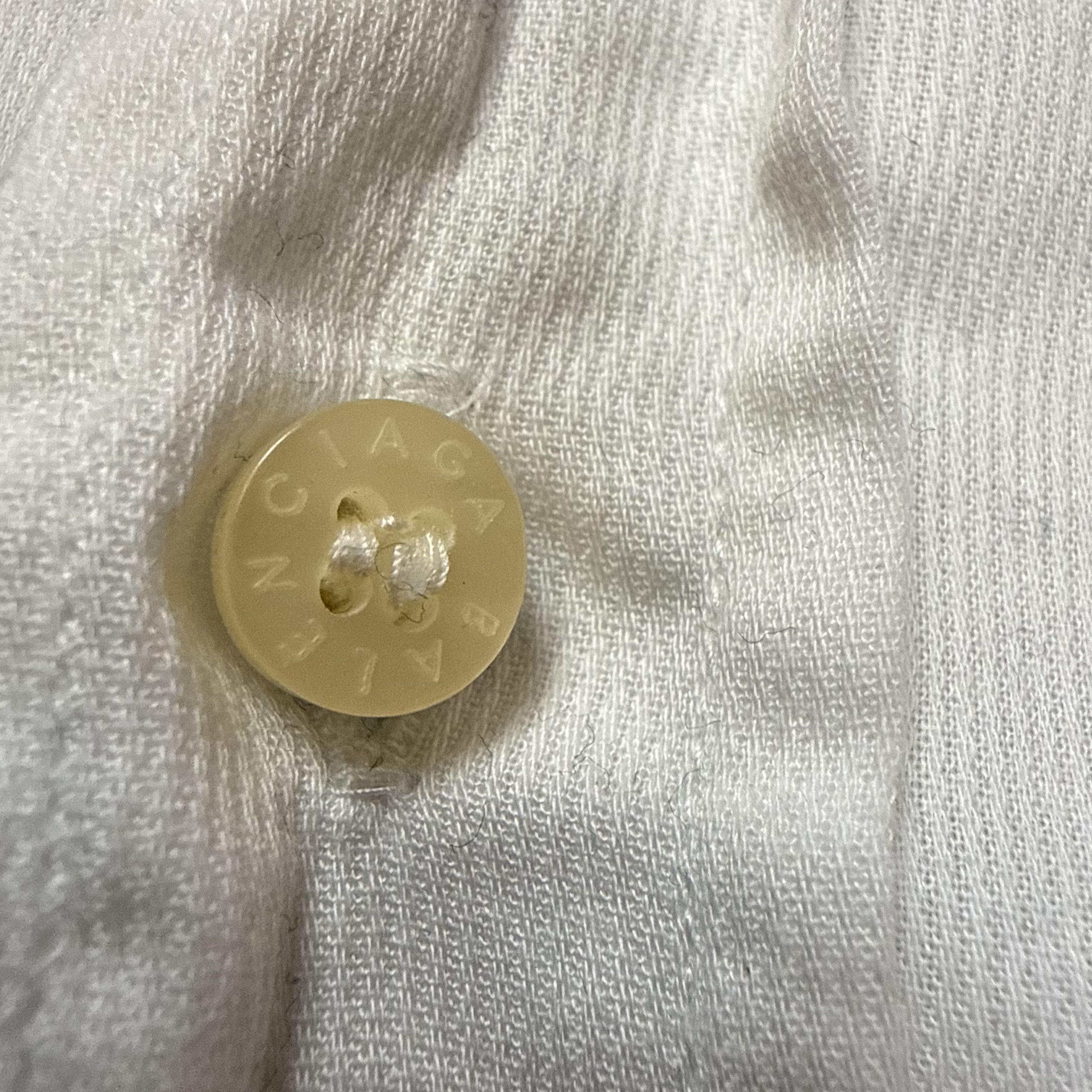 Balenciaga Balenciaga White Button Up Shirt Size US M / EU 48-50 / 2 - 6 Thumbnail