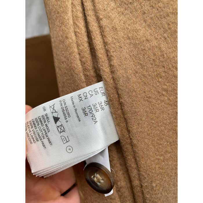 Maison Margiela Brown Wool Coat | Grailed