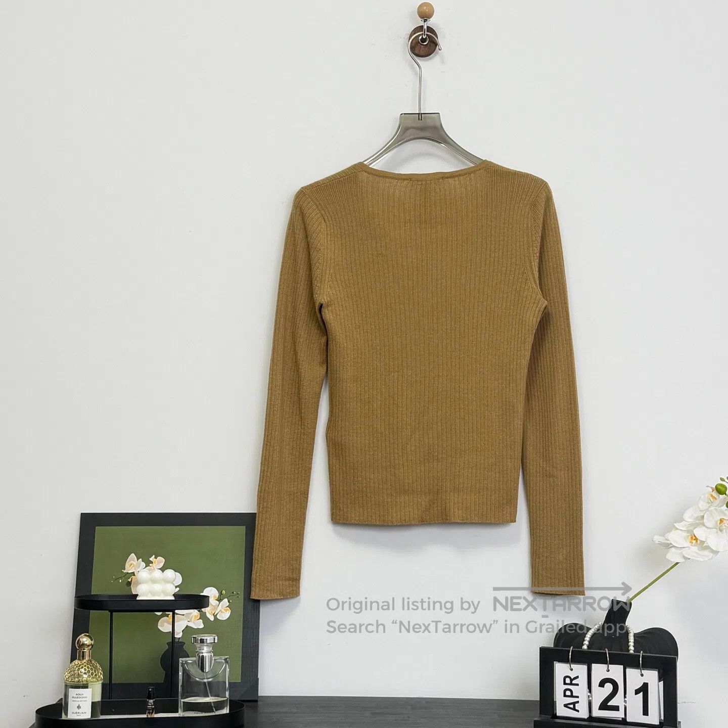 Max Mara Max Mara Main Cashmere Blend Knit Top| Size L / US 10 / IT 46 - 4 Thumbnail