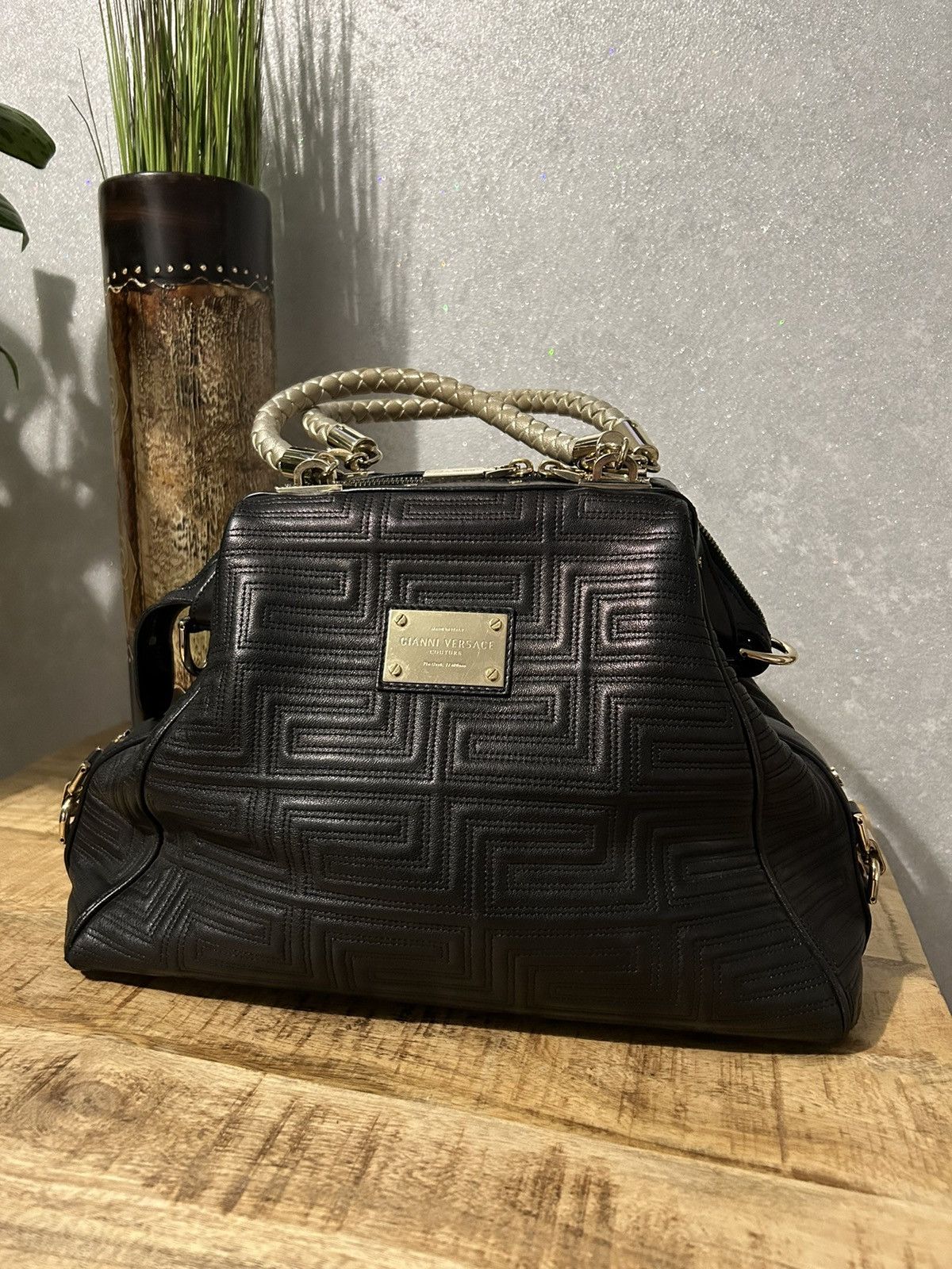 image of Versace Bag in Black, Women's