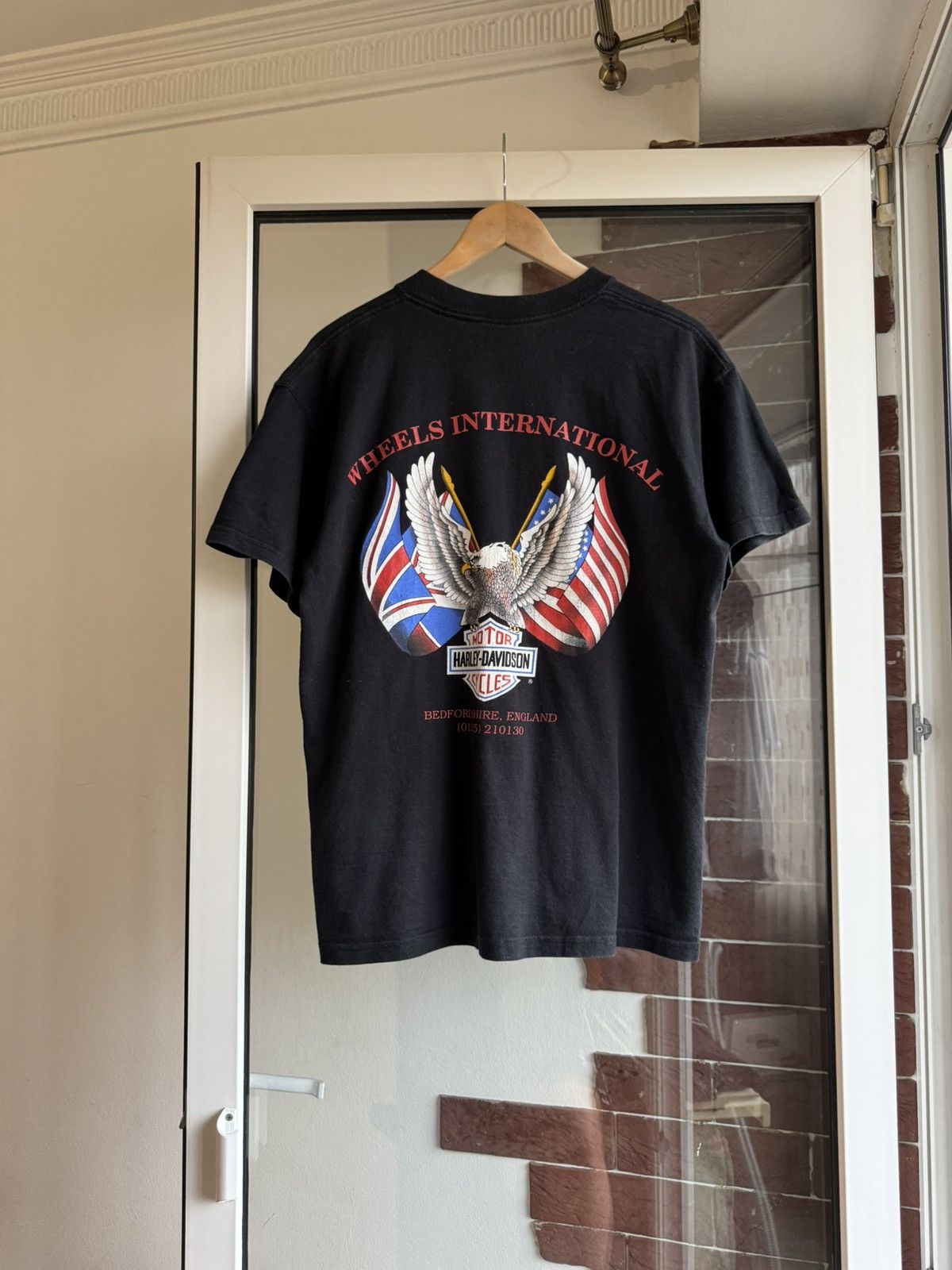 Harley Davidson 🇺🇸Vintage Harley Davidson made in USA tshirt Eange Logo Size US XL / EU 56 / 4 - 11 Thumbnail