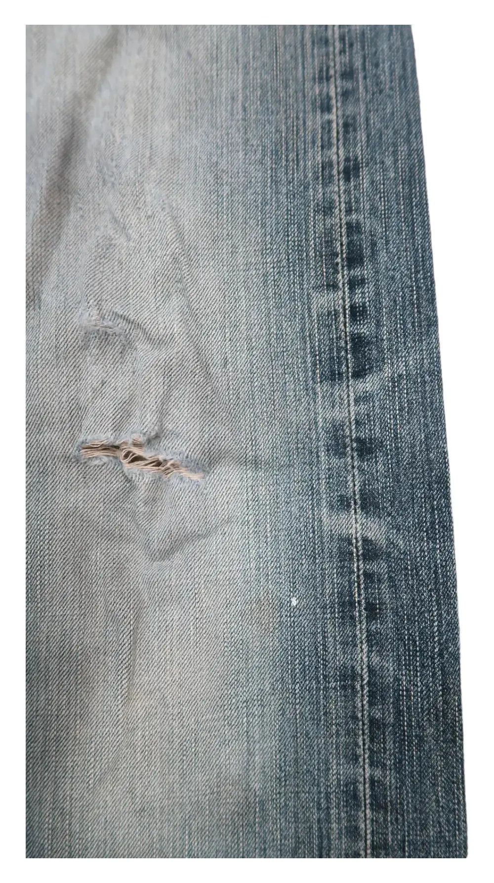 Edwin Vintage Edwin 505z Selvedge Distressed Jeans Size US 32 / EU 48 - 9 Thumbnail