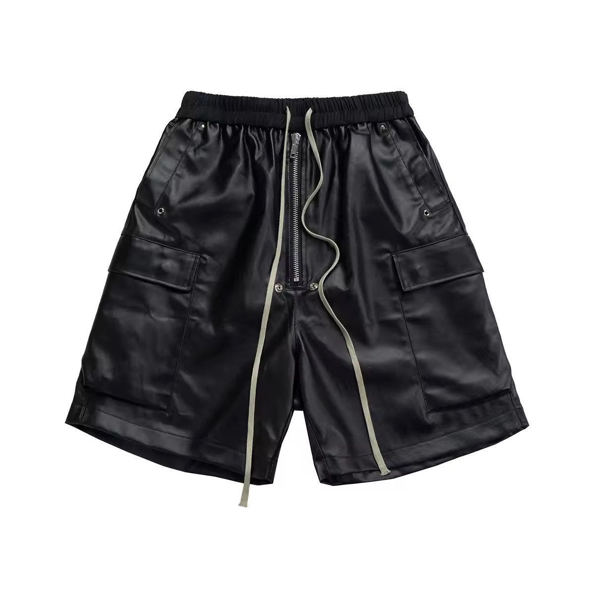 Jean Drawstring Baggy Cargo Shorts Size US 31 - 2 Thumbnail