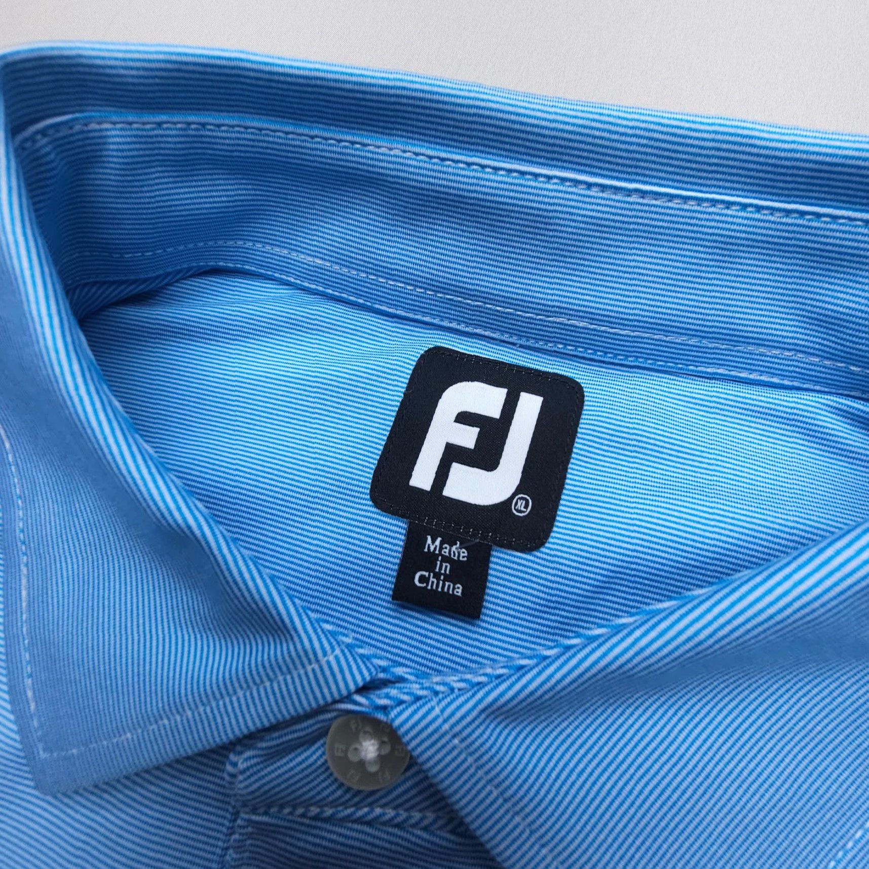 Footjoy FootJoy Polo Shirt Mens XL Blue Performance Stretch Golf Polo FootJoy Size US XL / EU 56 / 4 - 5 Thumbnail