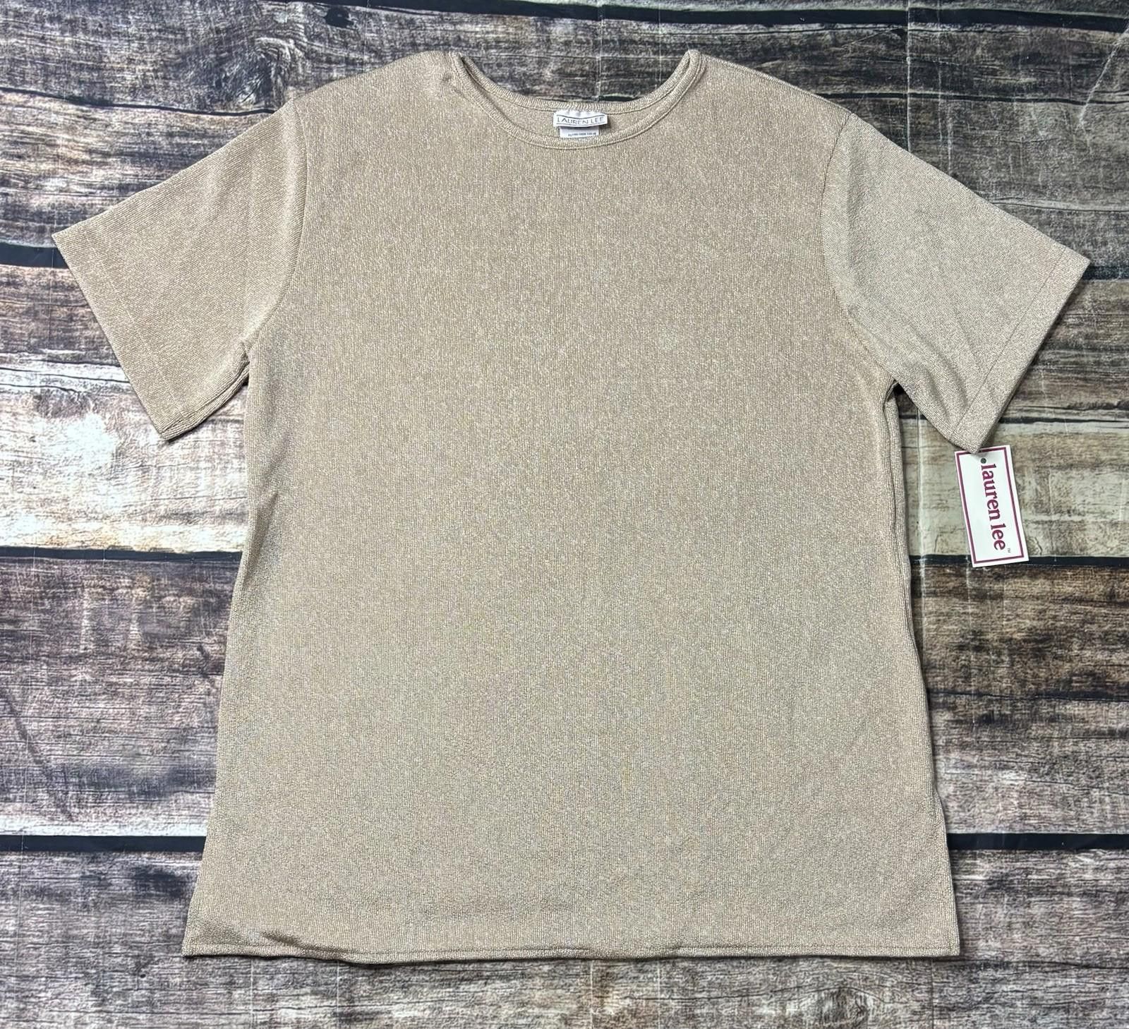 Lee VTG 80s Lauren Lee Top Women's Large USA Made Size L / US 10 / IT 46 - 1 Thumbnail