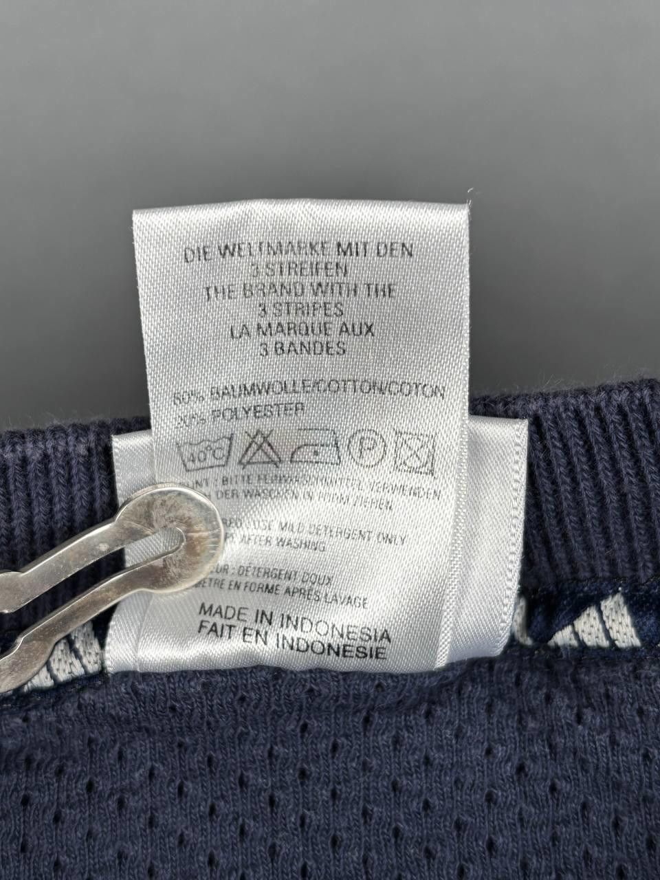 Adidas Adidas Sweatshirt Size M Blue Big Logo Vintage Size US M / EU 48-50 / 2 - 5 Thumbnail
