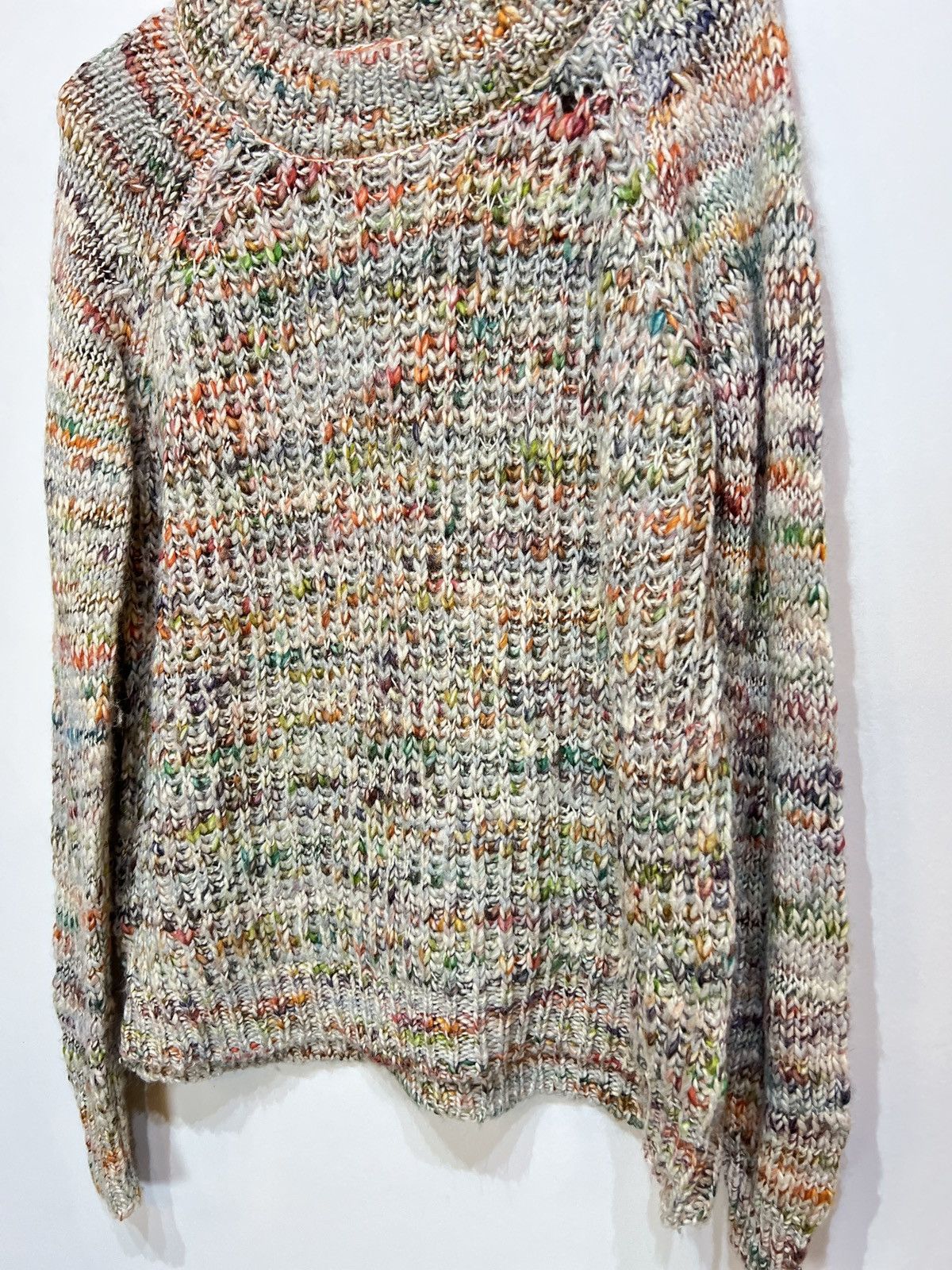 Designer × Japanese Brand Coloured Cable Knit Sweater By.COEN JAPANESE Size M / US 6-8 / IT 42-44 - 2 Thumbnail