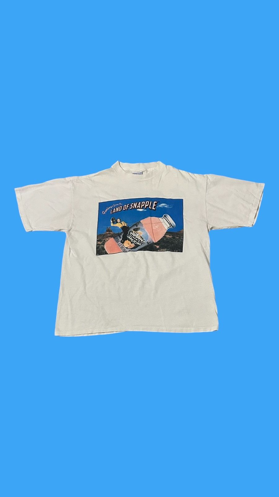 Vintage Vintage Snapple Tee Size US XL / EU 56 / 4 - 1 Thumbnail
