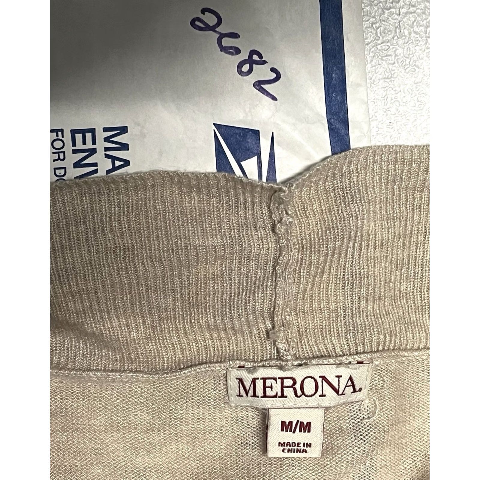 Merona Merona Cardigan Sweater Women Size Medium Tan Long Sleeve Lightweight Size M / US 6-8 / IT 42-44 - 8 Thumbnail
