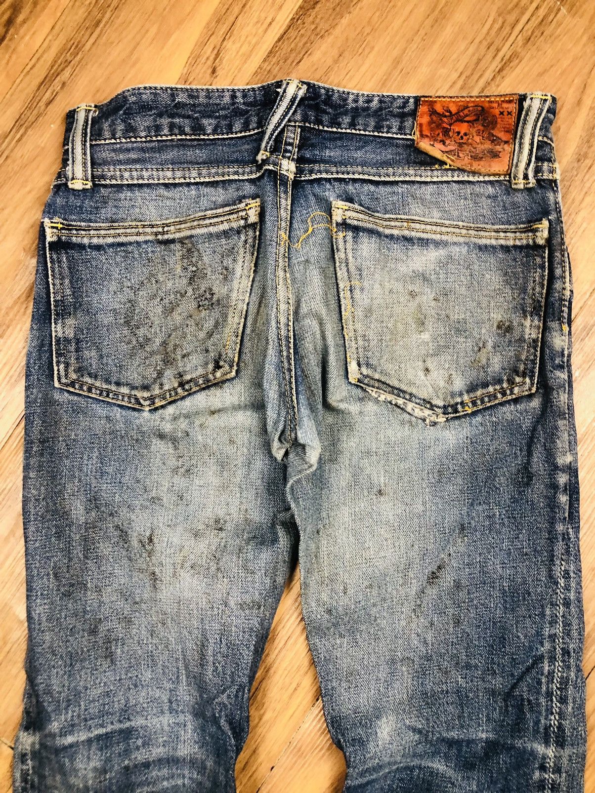 Skull Jeans by an Alchemist Skull Jeans By An Alchemist (36) Size US 29 - 10 Thumbnail