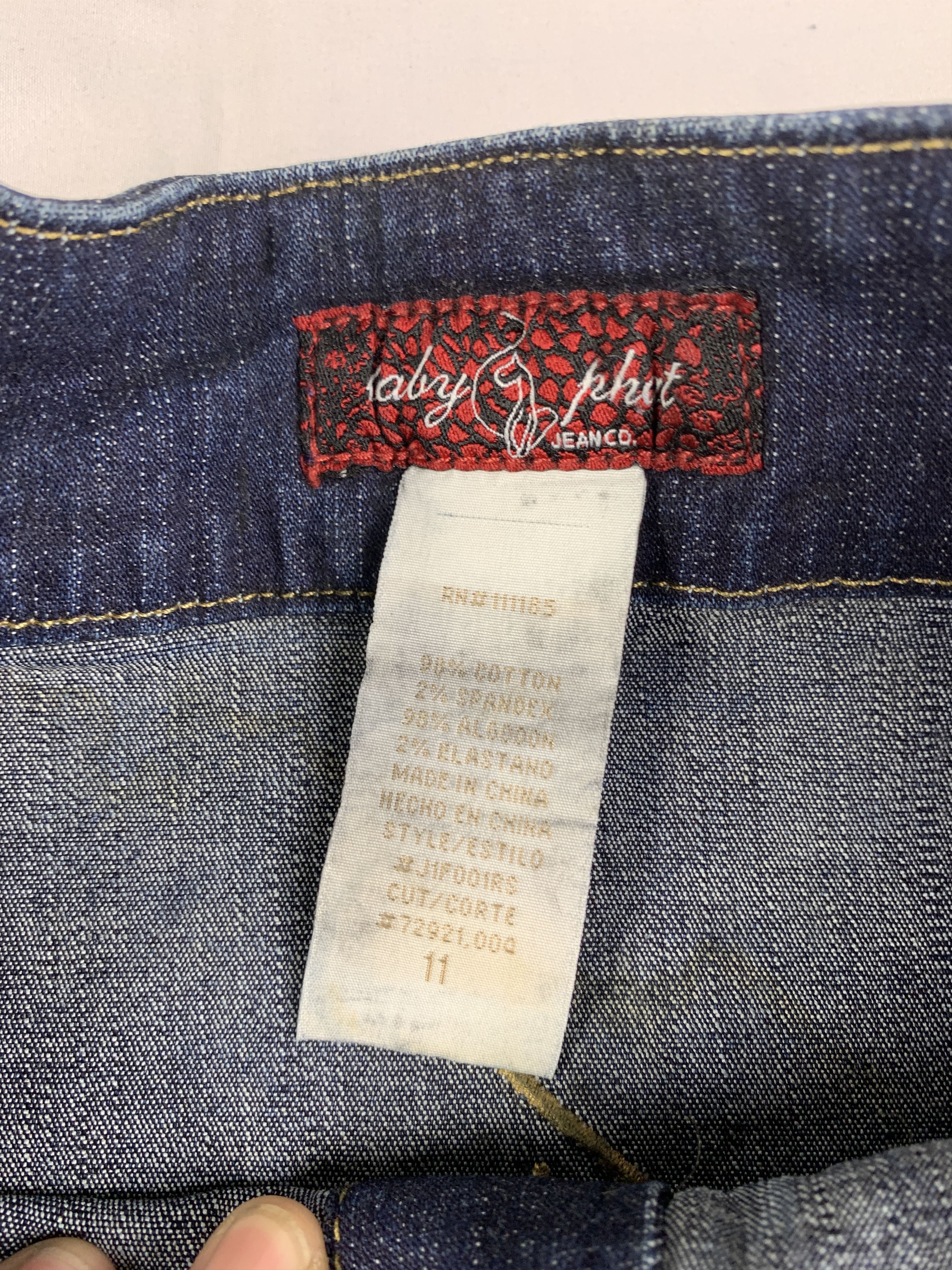 2000s Baby Phat Jeans Tube Dress (L)