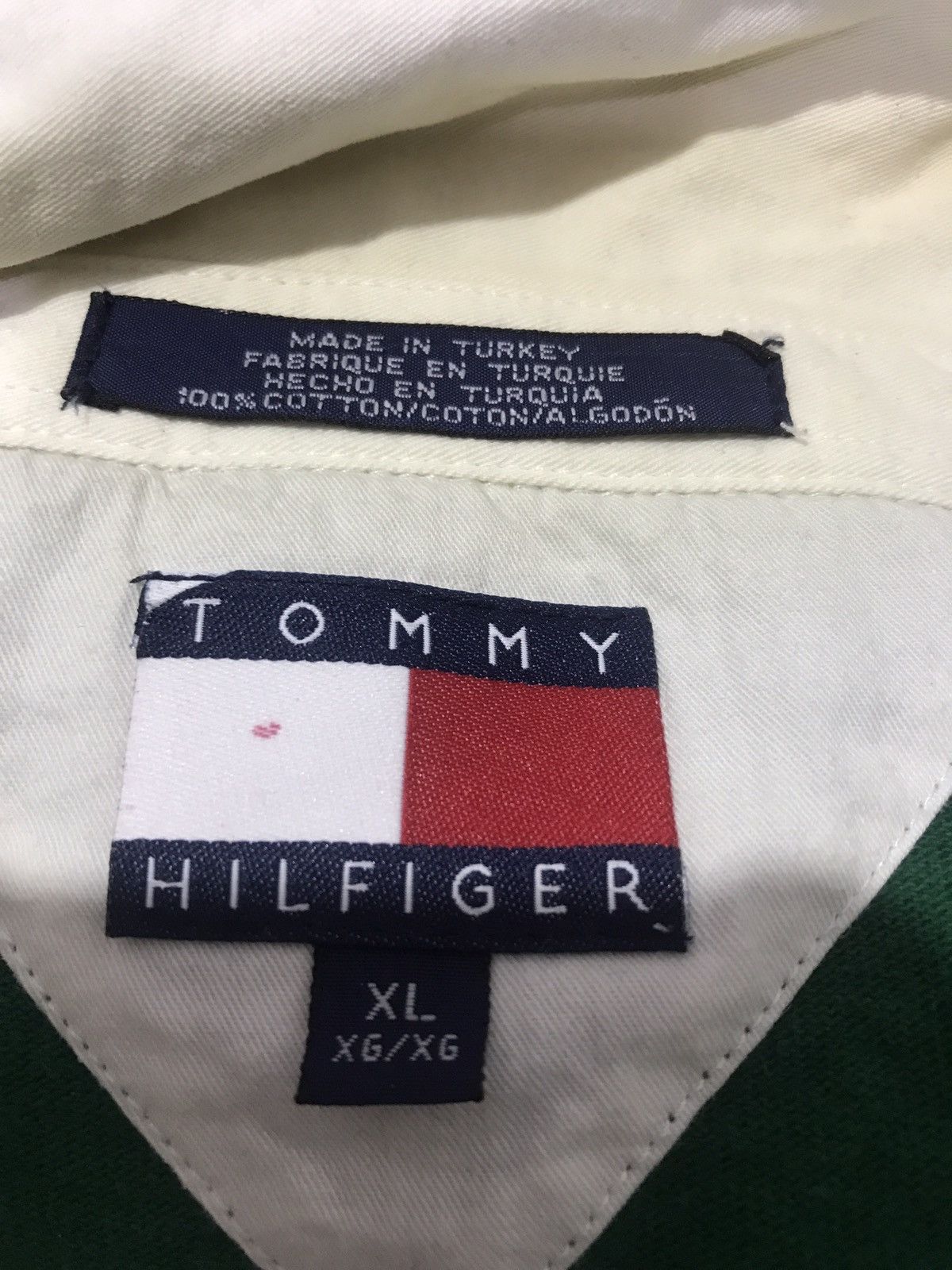Japanese Brand × Tommy Hilfiger × Vintage Vintage 90s Tommy Hilfiger Baggy Boxy Sweatshirt Size US XL / EU 56 / 4 - 4 Thumbnail