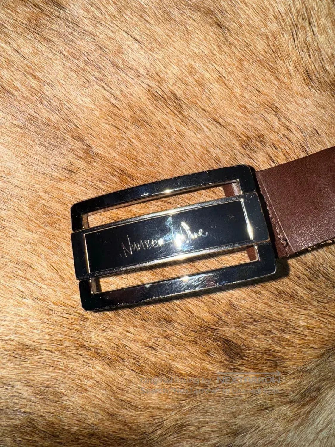 Jun Takahashi number(n)ine Vintage Western Belt. Size ONE SIZE - 4 Thumbnail