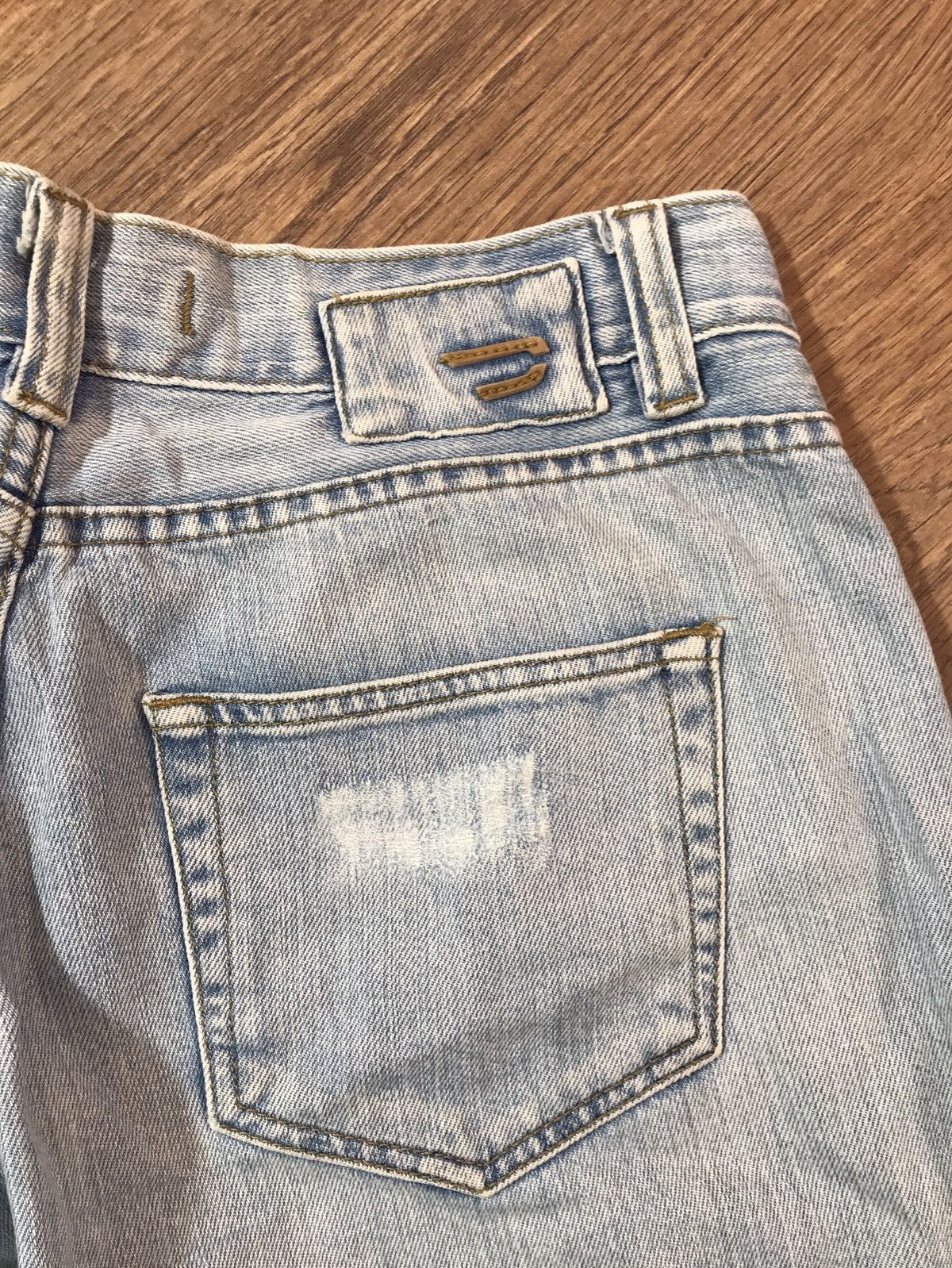 Diesel Vintage Diesel Distressed Flared Denim Pants Jeans Size 32 Size 32" / US 10 / IT 46 - 10 Thumbnail