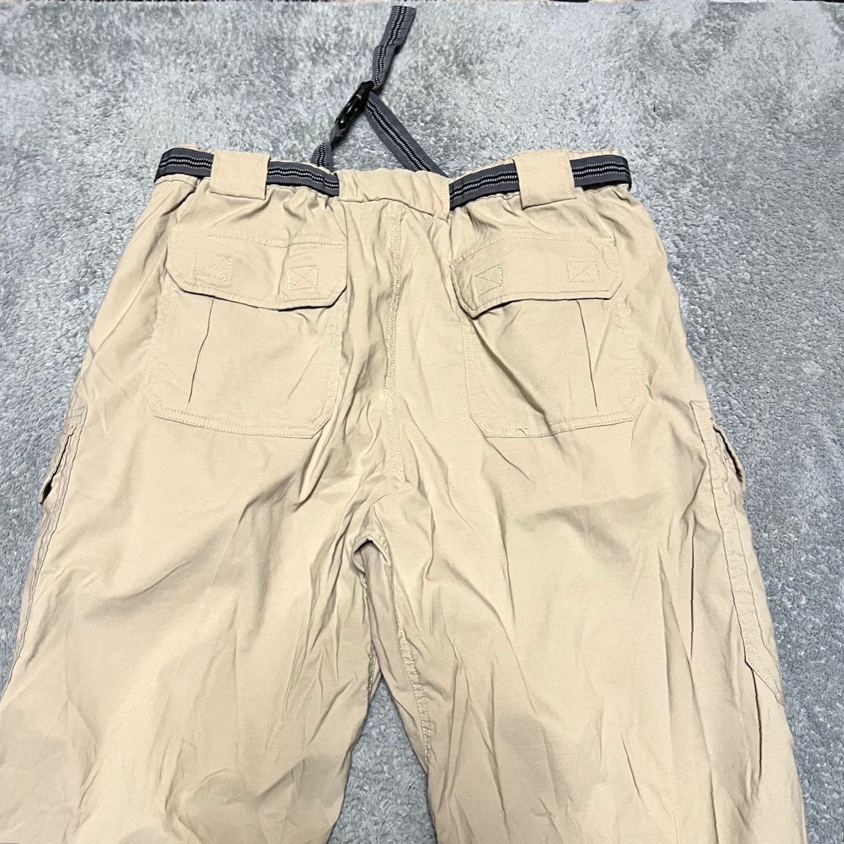 Duluth Trading Company Duluth Trading Pants Mens XXL x34 Belted Flex Dry On The Fly Cargo Hiking Baggy? Size US 39 - 4 Thumbnail