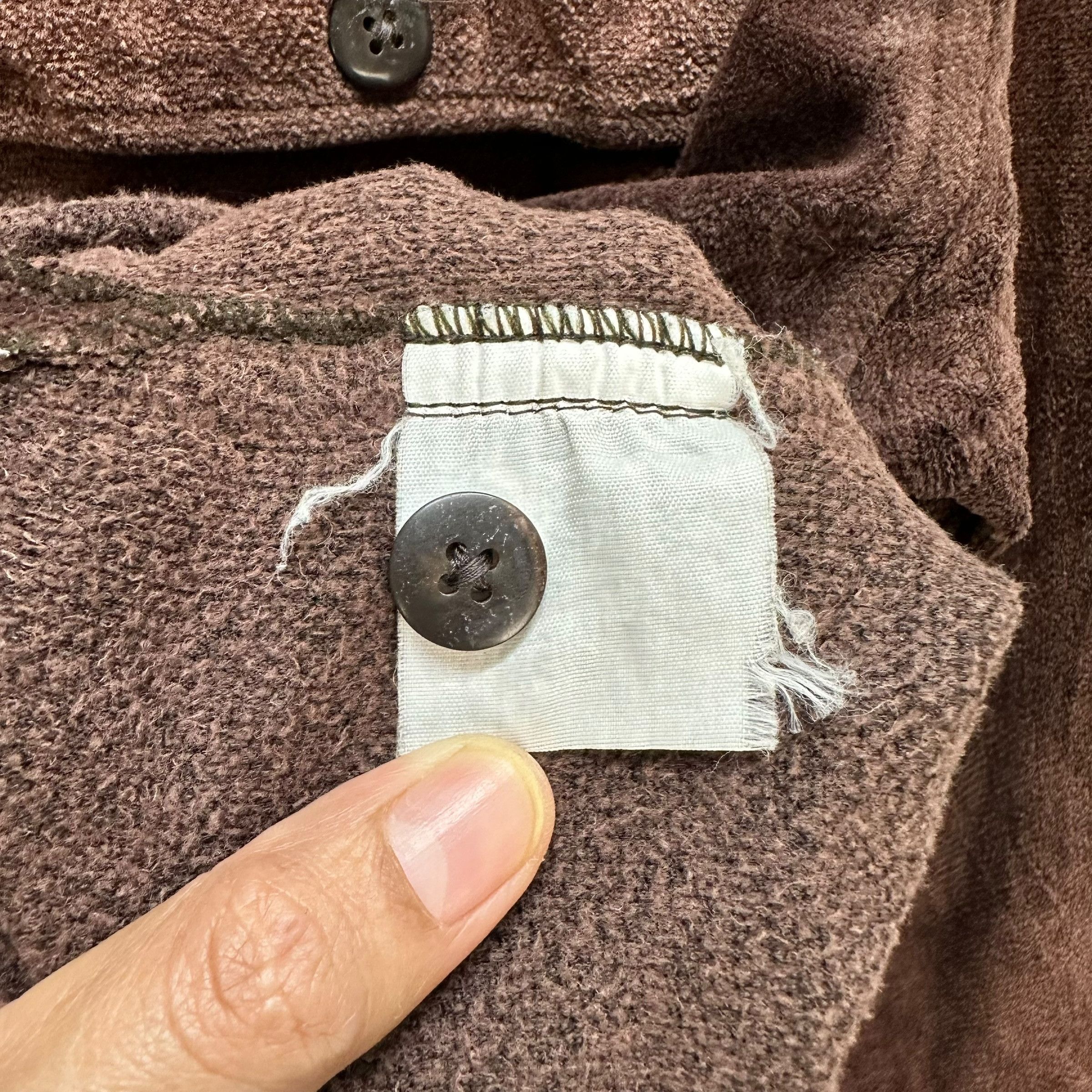 Vintage Lucky Strike Originals Velvet Flannel Jacket #A24-0540 Size US L / EU 52-54 / 3 - 9 Thumbnail