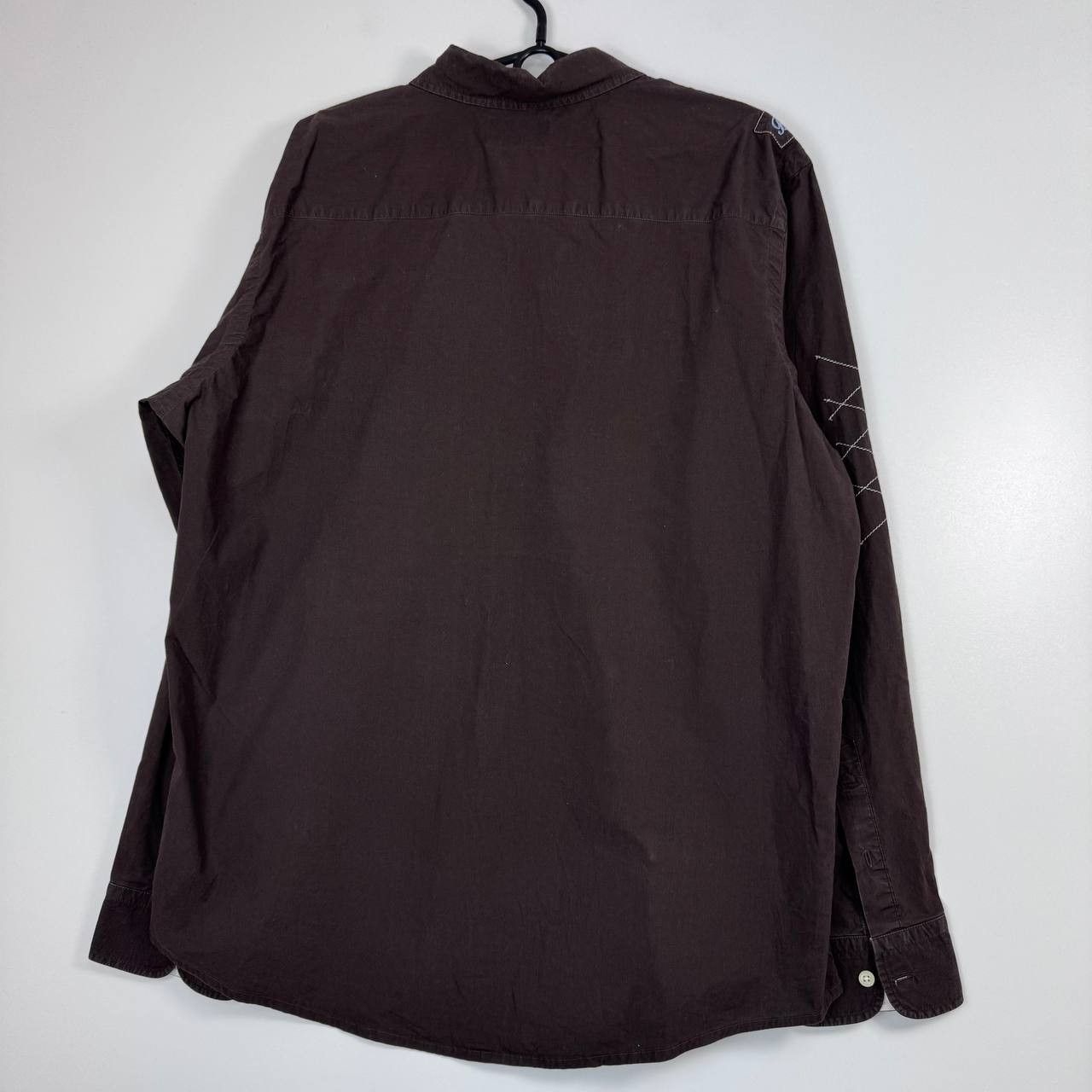 La Martina La Martina Buenos Aires Button Up Shirt Brown Long Sleev XXL Size US XXL / EU 58 / 5 - 8 Thumbnail