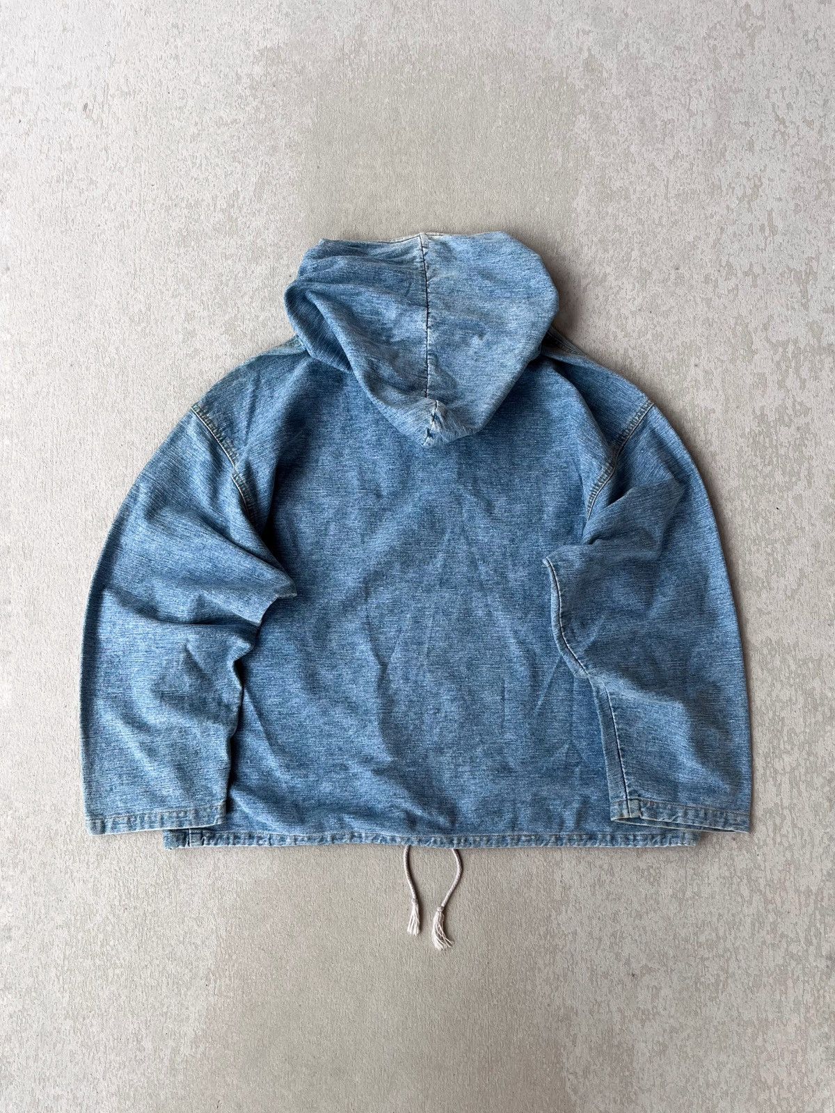 Japanese Brand Vtg Work MRK Denim Smock Jacket Size US M / EU 48-50 / 2 - 5 Thumbnail