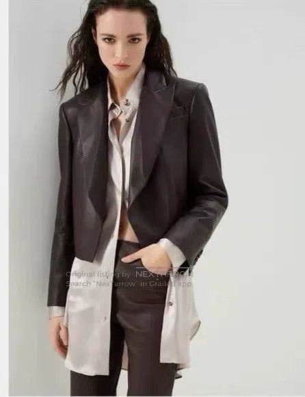 Brunello Cucinelli Brunello Cucinelli Studded Sheepskin Jacket Size S / US 4 / IT 40 - 3 Thumbnail