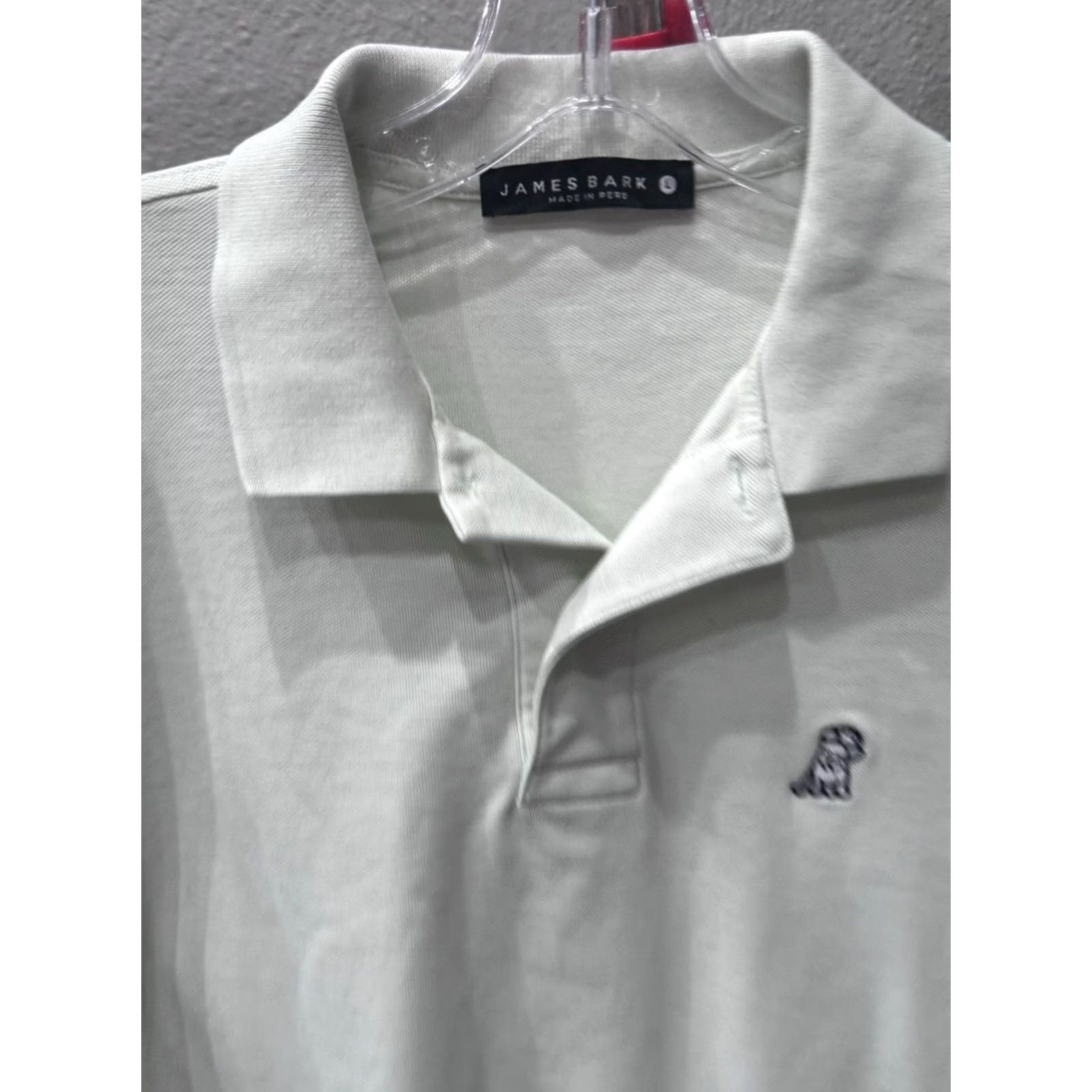 Bark James bark Polo Shirt Mens Large L Embroidered Dog Peru Multicolor Shirt Size US L / EU 52-54 / 3 - 2 Thumbnail