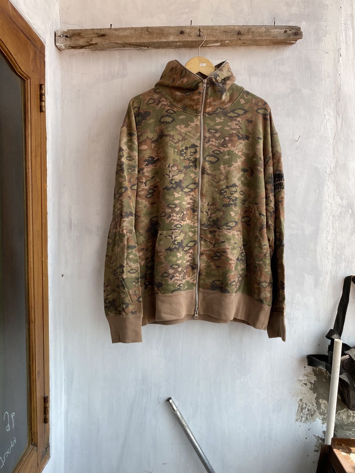 Billionaire Boys Club camo full zip hoodie Size US XL / EU 56 / 4 - 1 Thumbnail