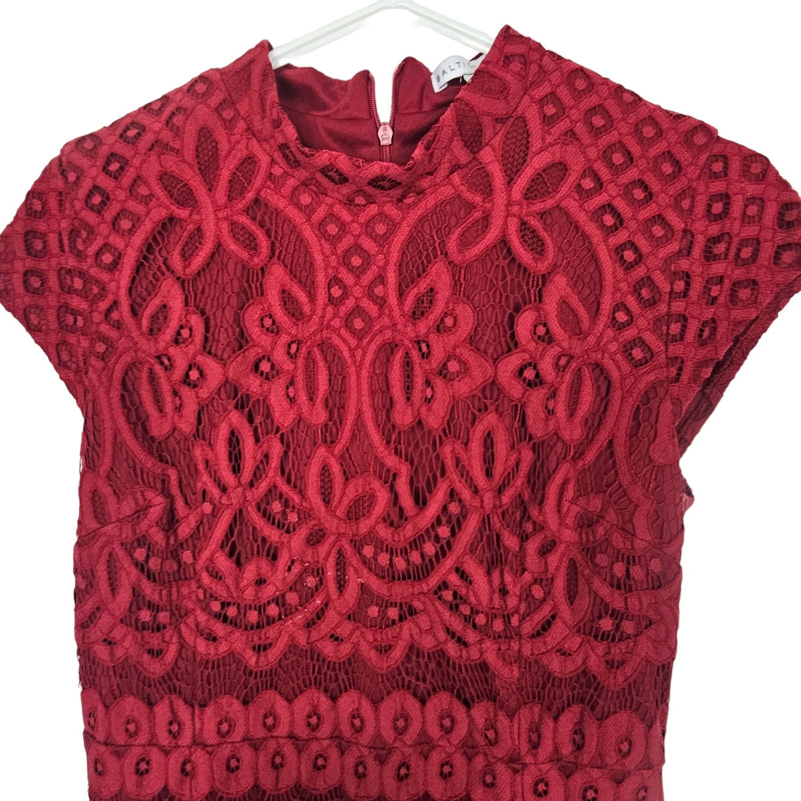 Born Baltic Born Womens Lace Midi Dress Size S Romantic Wedding Size S / US 4 / IT 40 - 2 Thumbnail