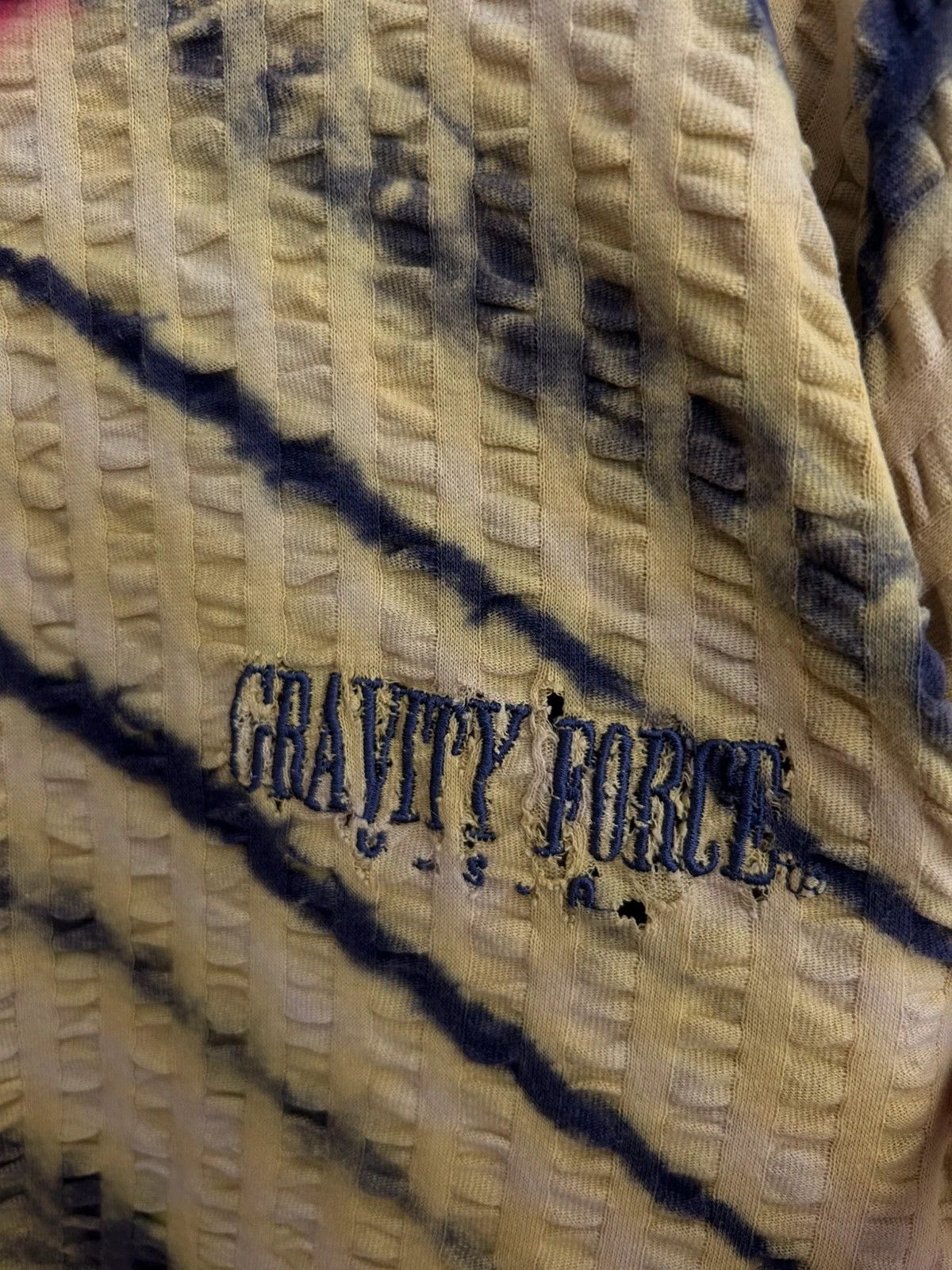 Vintage Gravity Force USA vintage Longsleeve tie-dye Size US M / EU 48-50 / 2 - 3 Thumbnail