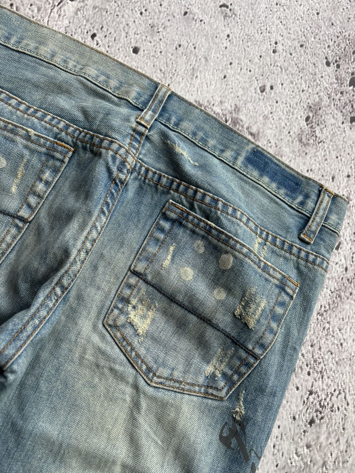 Hysteric Glamour 2000's Flare Abercrombie Distressed Denim bootcut Size US 31 - 5 Thumbnail