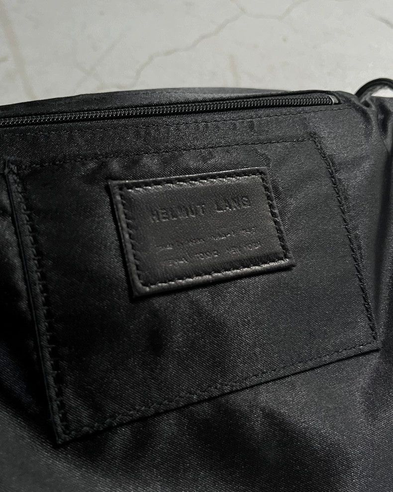 Helmut Lang HELMUT LANG size os 1990s lambskin multi-strap crossbody ba Size ONE SIZE - 6 Thumbnail