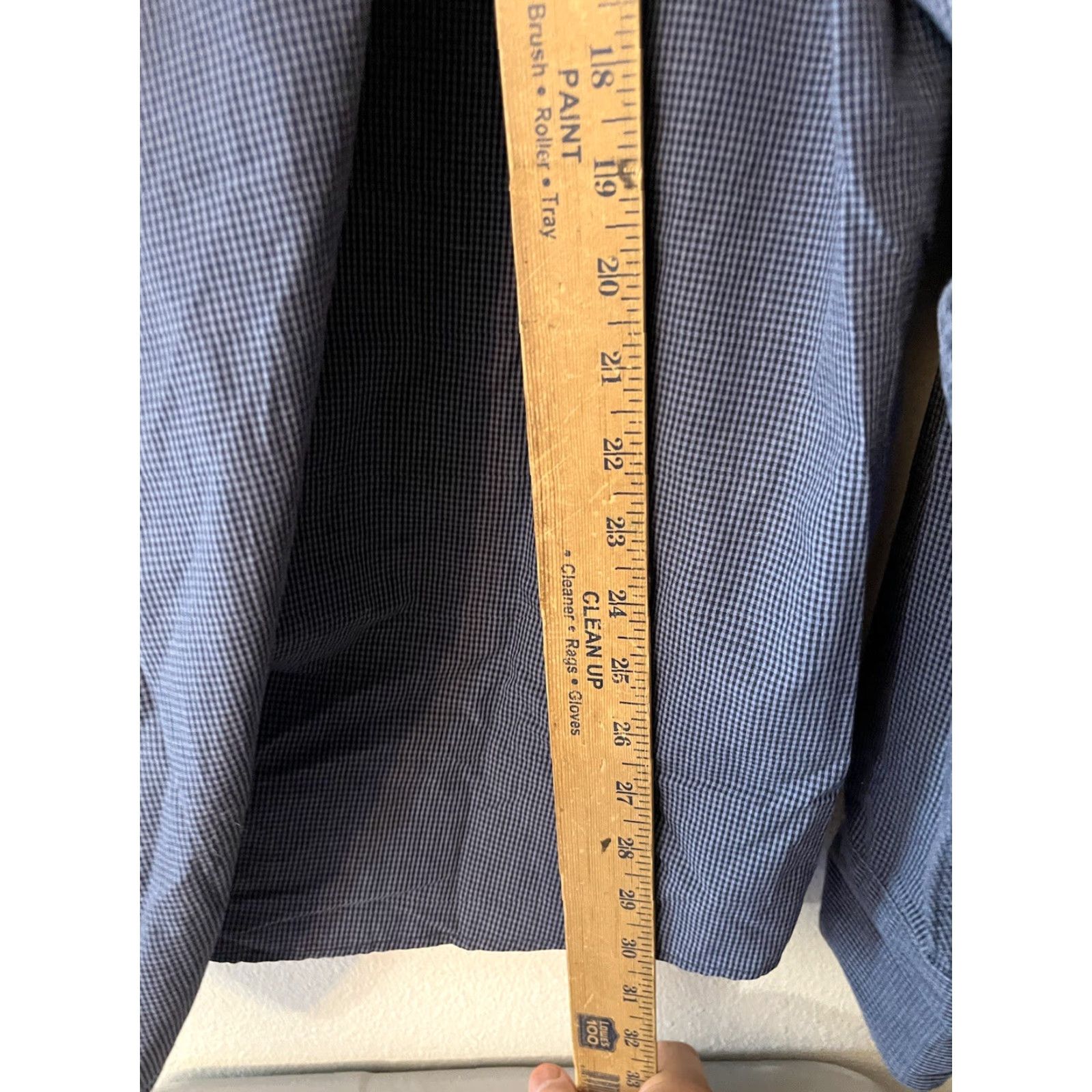 Dockers DOCKERS Button-Up Shirt Men Blue Plaid Gingham Long Sleeve Collared 2XL Regular Size XXL Cotton Blend Size US XXL / EU 58 / 5 - 5 Thumbnail