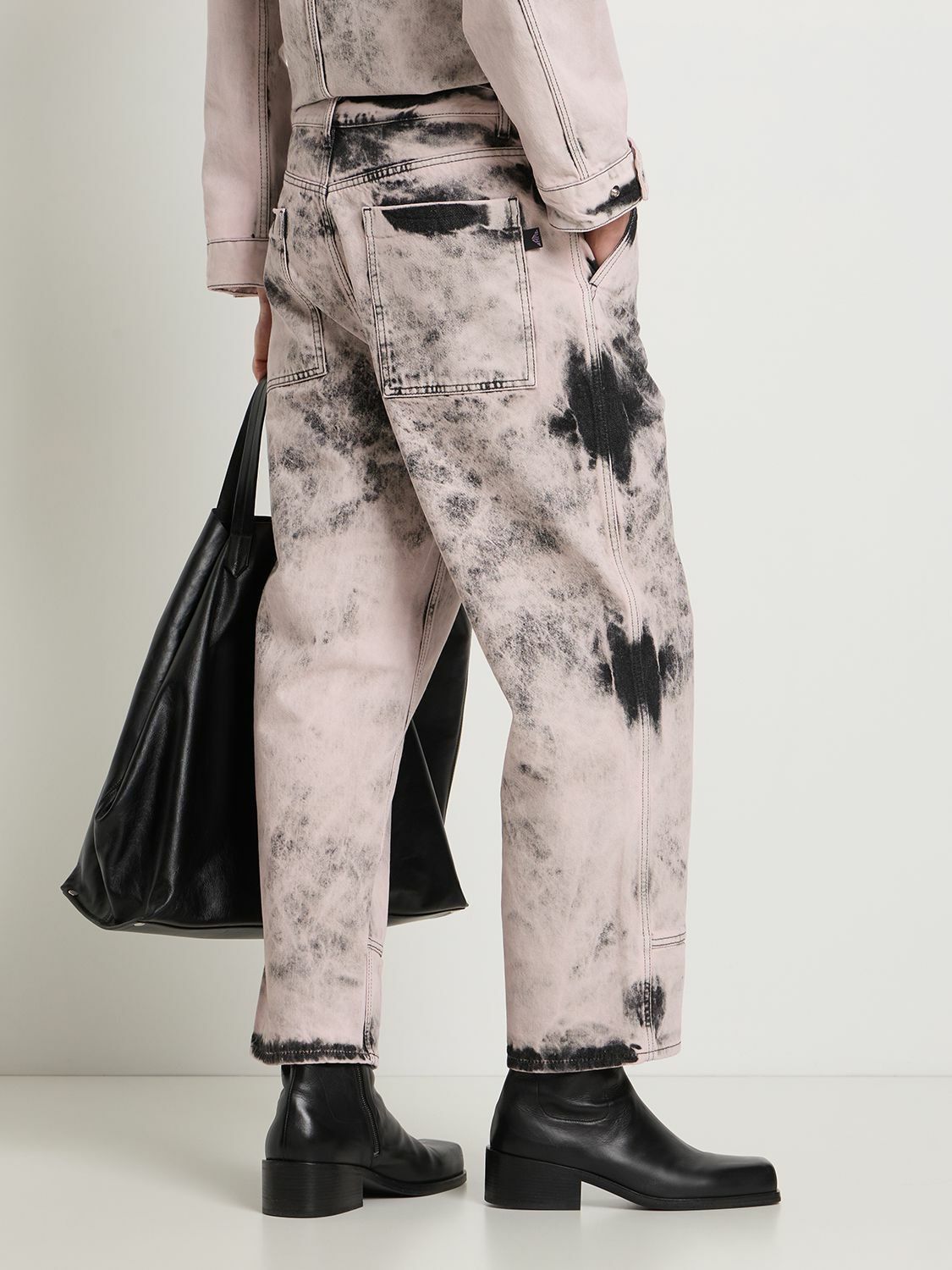 OAMC o1y0225 Denim Pant in Black/Pink Size US 30 / EU 46 - 3 Thumbnail