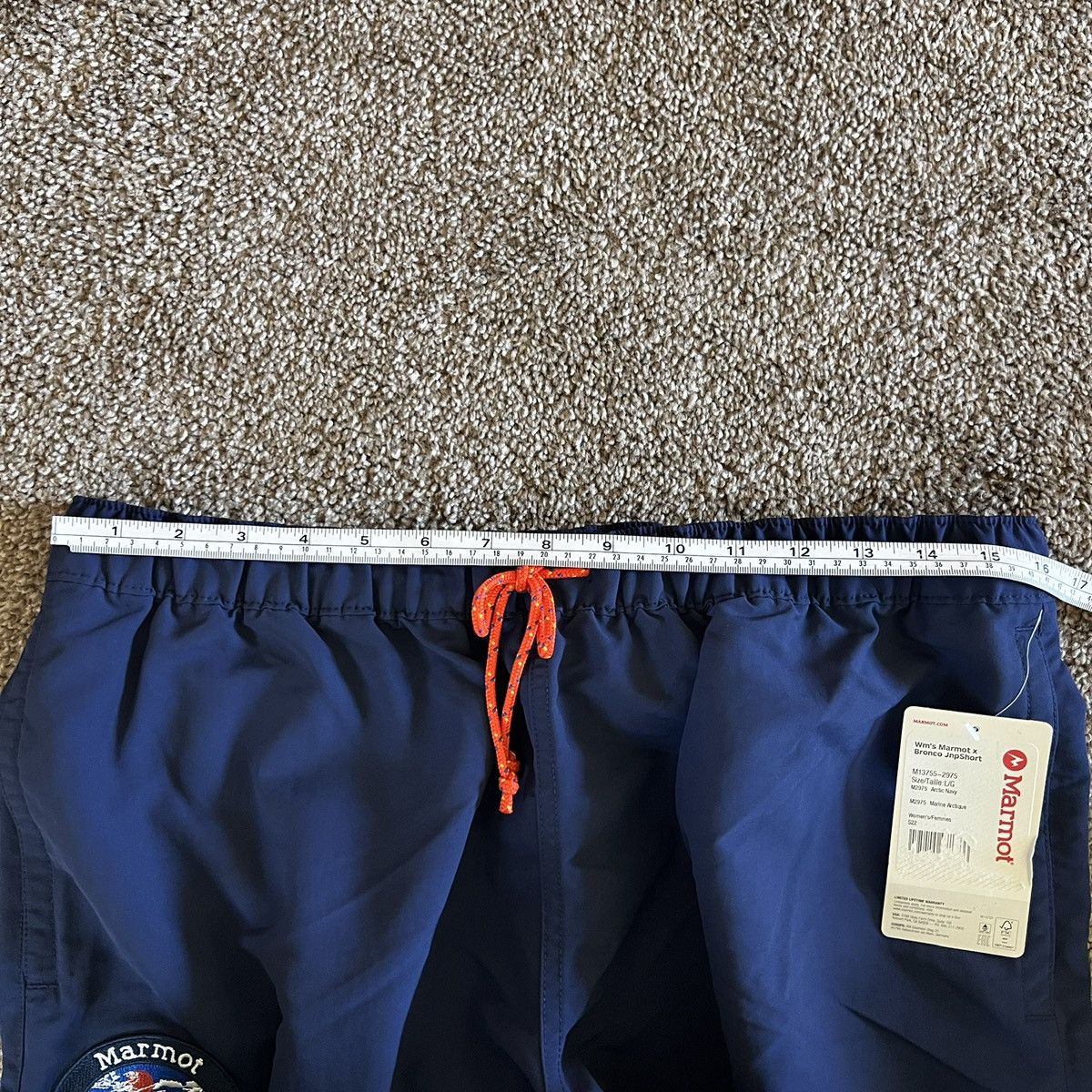 Marmot Marmot X Bronco Women's Juniper Navy Performance UPF 50 Size 30" / US 8 / IT 44 - 6 Thumbnail