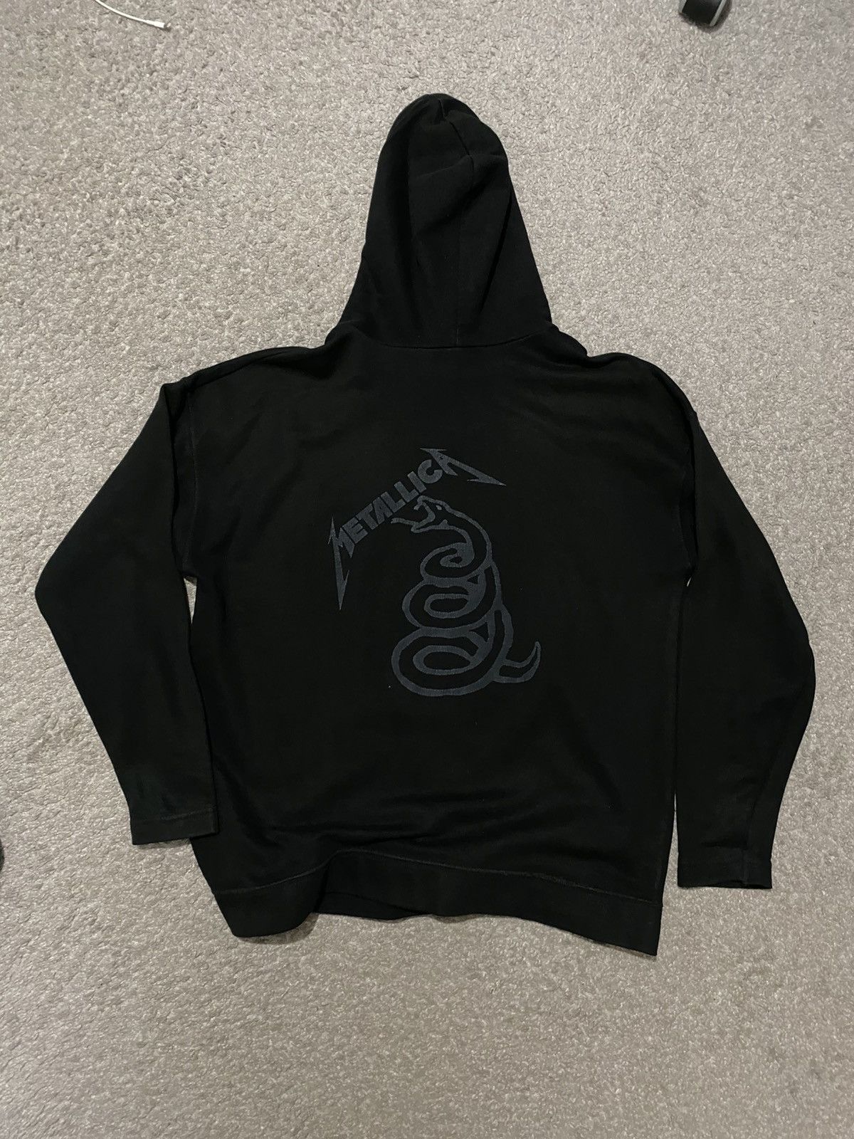 Band Tees × Metallica × Vintage Metallica Snake Hoodie L Boxy Fit vintage metal alternative Size US L / EU 52-54 / 3 - 12 Thumbnail