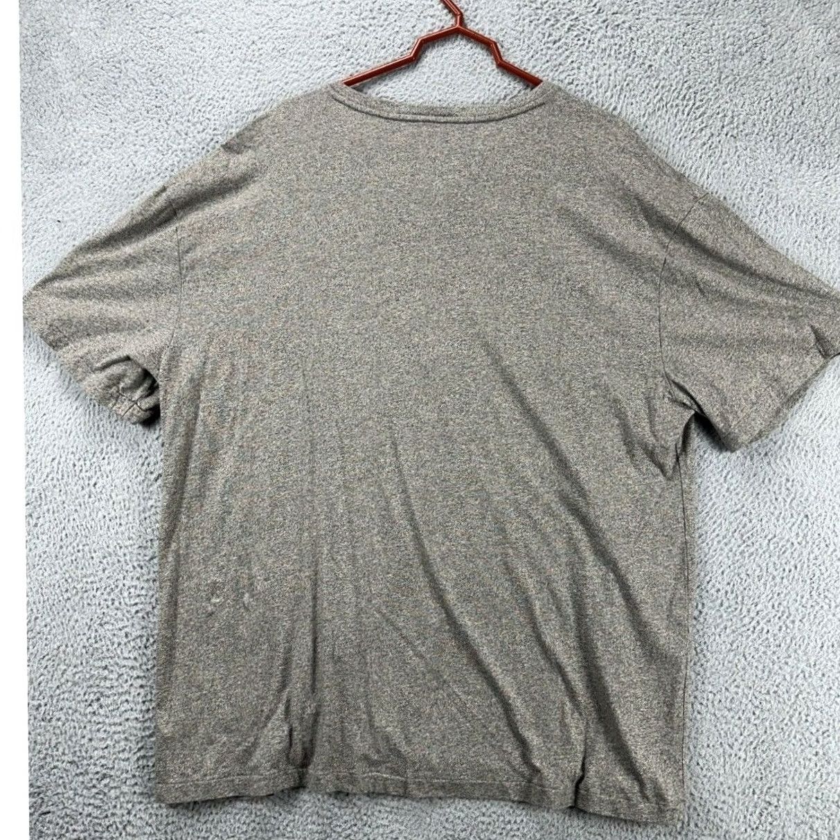 Polo Ralph Lauren Polo Ralph Lauren V-Neck T-Shirt Large 2XB Big Gray Pony Short Sleeve Tee Mens Size US XXL / EU 58 / 5 - 3 Thumbnail