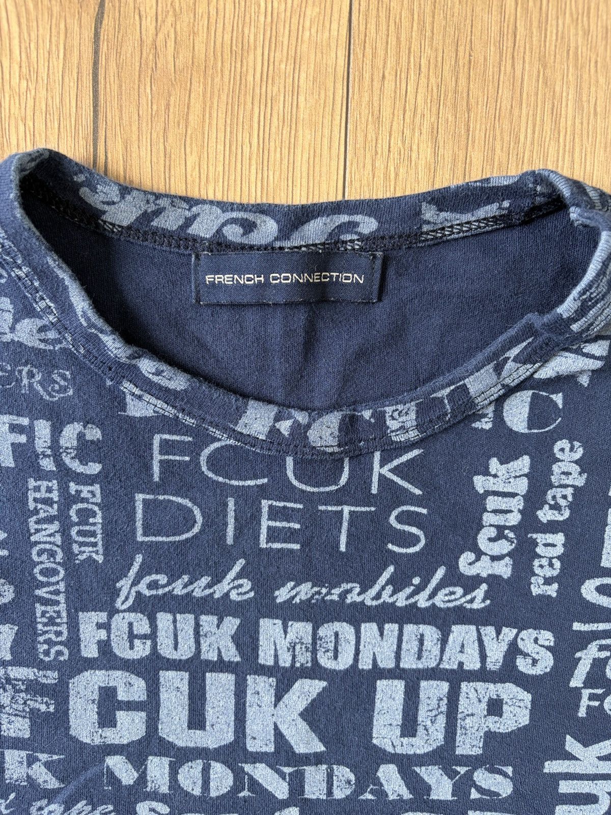 FCUK × French Connection Fuck It All Overprinted T-shirt Size US M / EU 48-50 / 2 - 6 Thumbnail