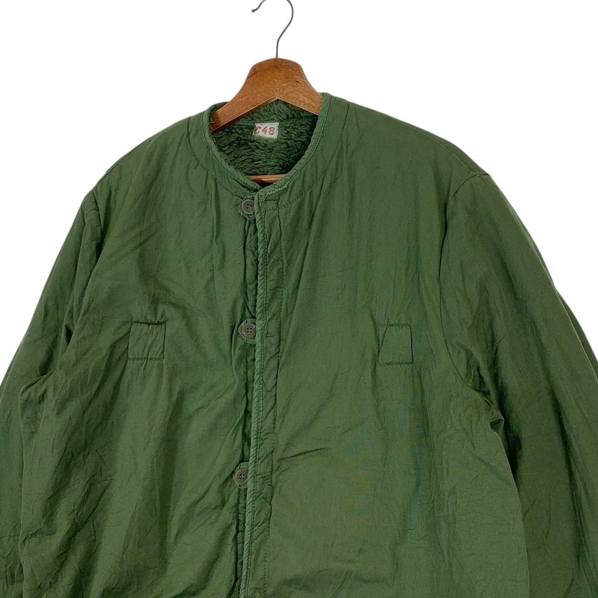 Vintage Vintage C48 Dark Green Heavy Button Jacket Size US M / EU 48-50 / 2 - 4 Thumbnail