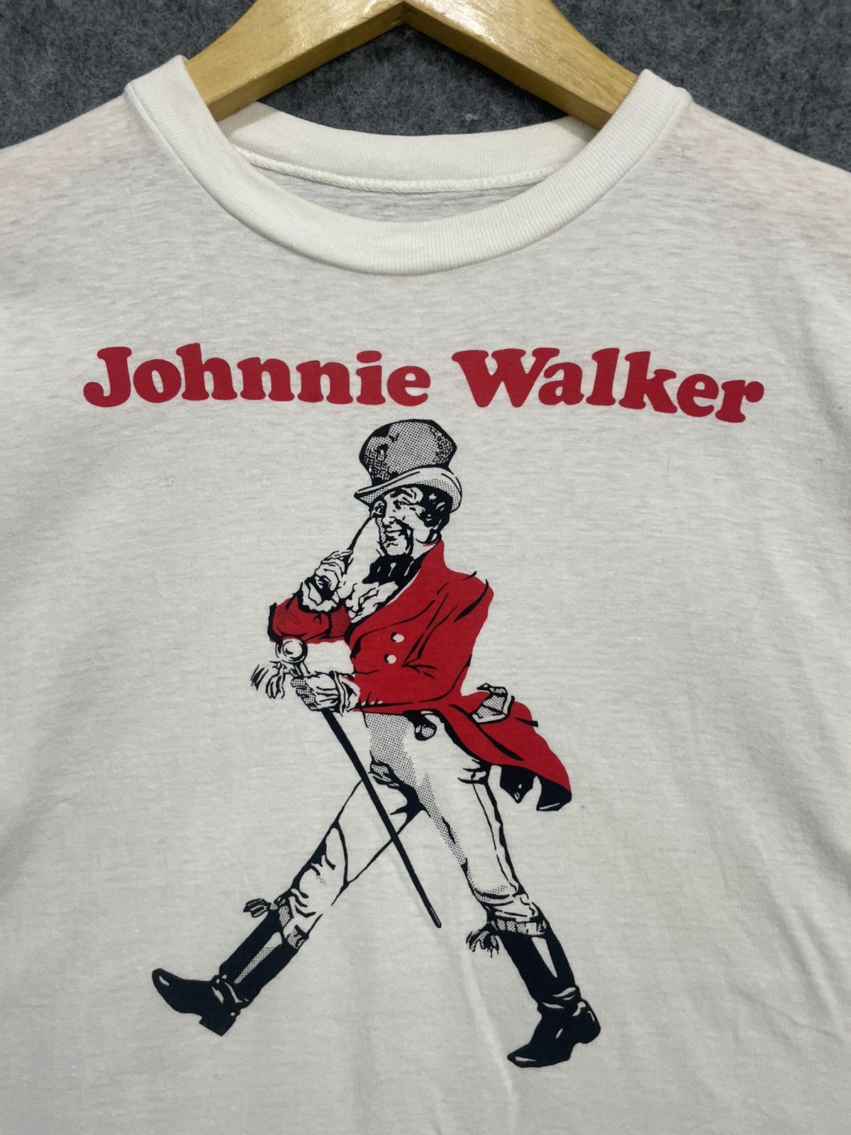 Vintage Vintage 90s Johnnie Walker T-Shirt Size US S / EU 44-46 / 1 - 2 Thumbnail