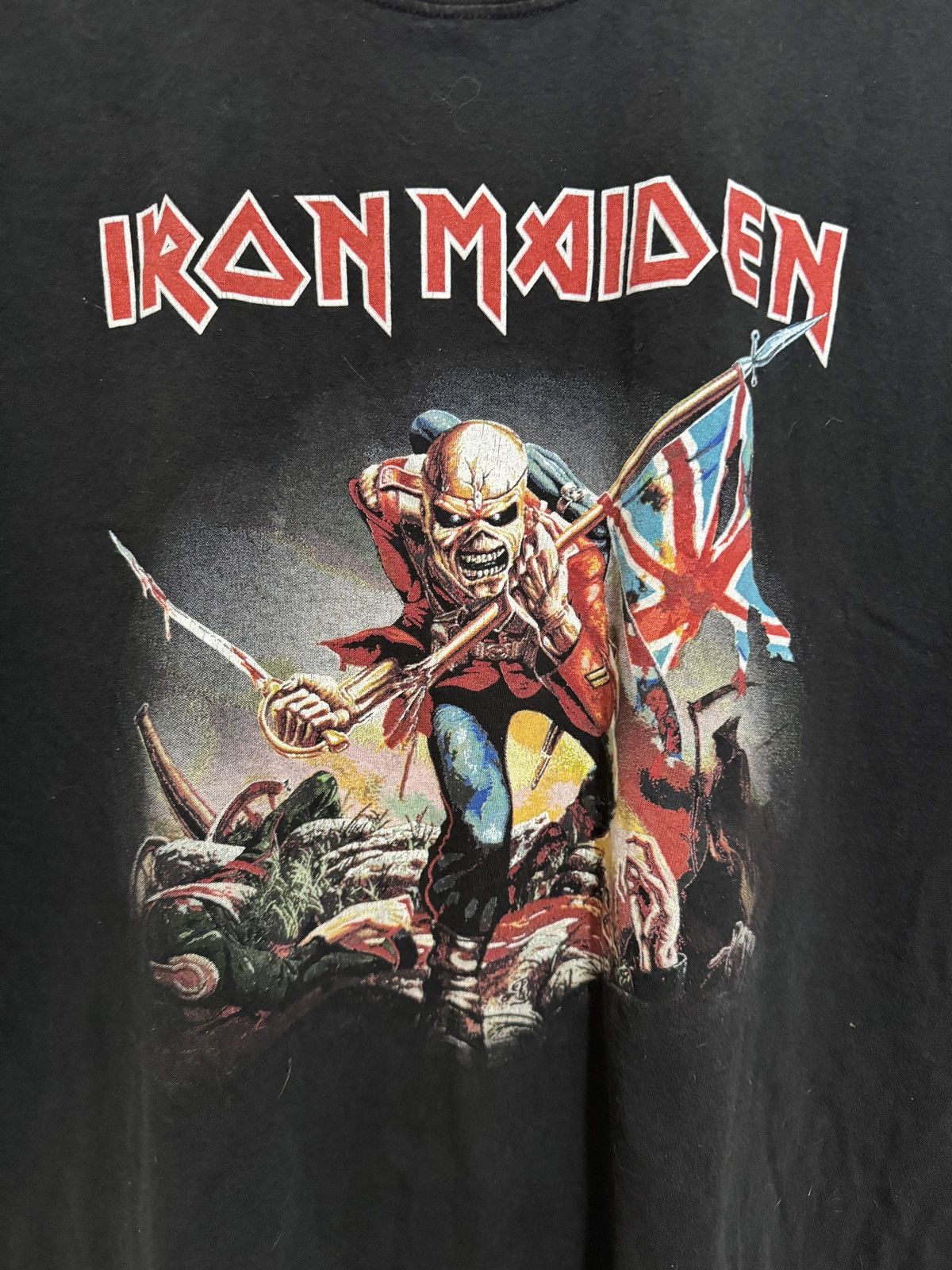 Iron Maiden 2000’s Iron Maiden The Trooper T-shirt Size US XL / EU 56 / 4 - 3 Thumbnail