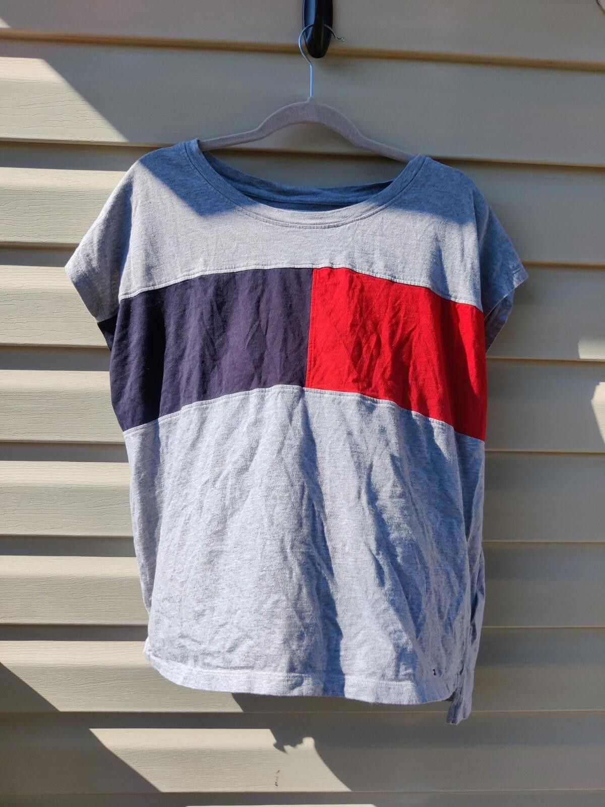 Tommy Hilfiger Tommy Hilfiger Womens T-Shirt Short Sleeve Tee Casual Top Gr Size XXL / US 16-18 / IT 52-54 - 2 Thumbnail