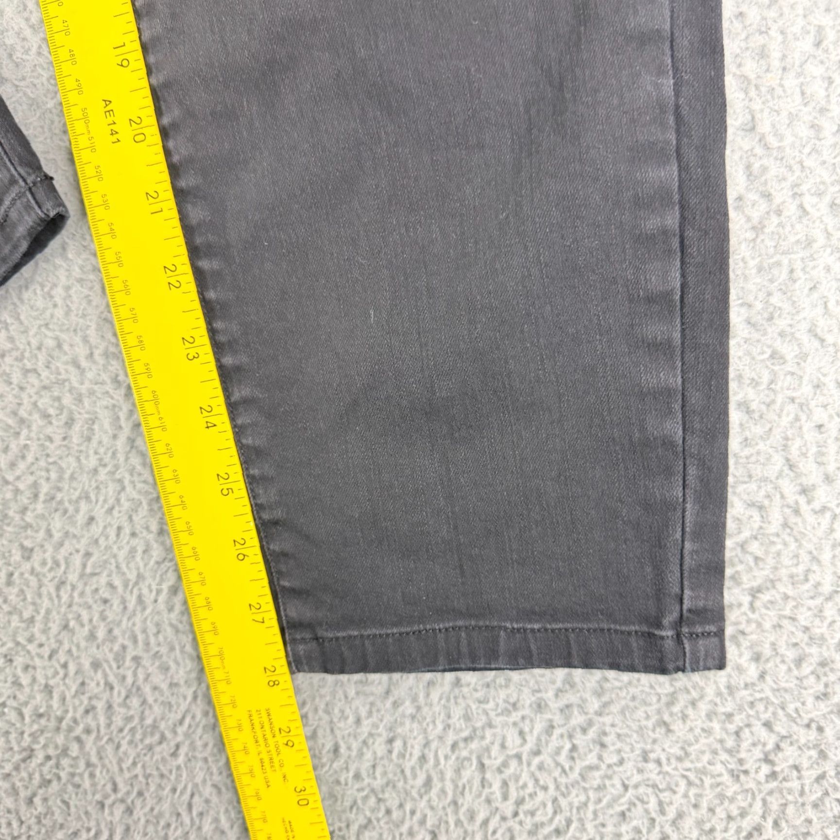 Eileen Fisher Eileen Fisher Jeans Womens Medium Black Straight Leg High-Rise Casual Stretch Size 32" / US 10 / IT 46 - 7 Thumbnail